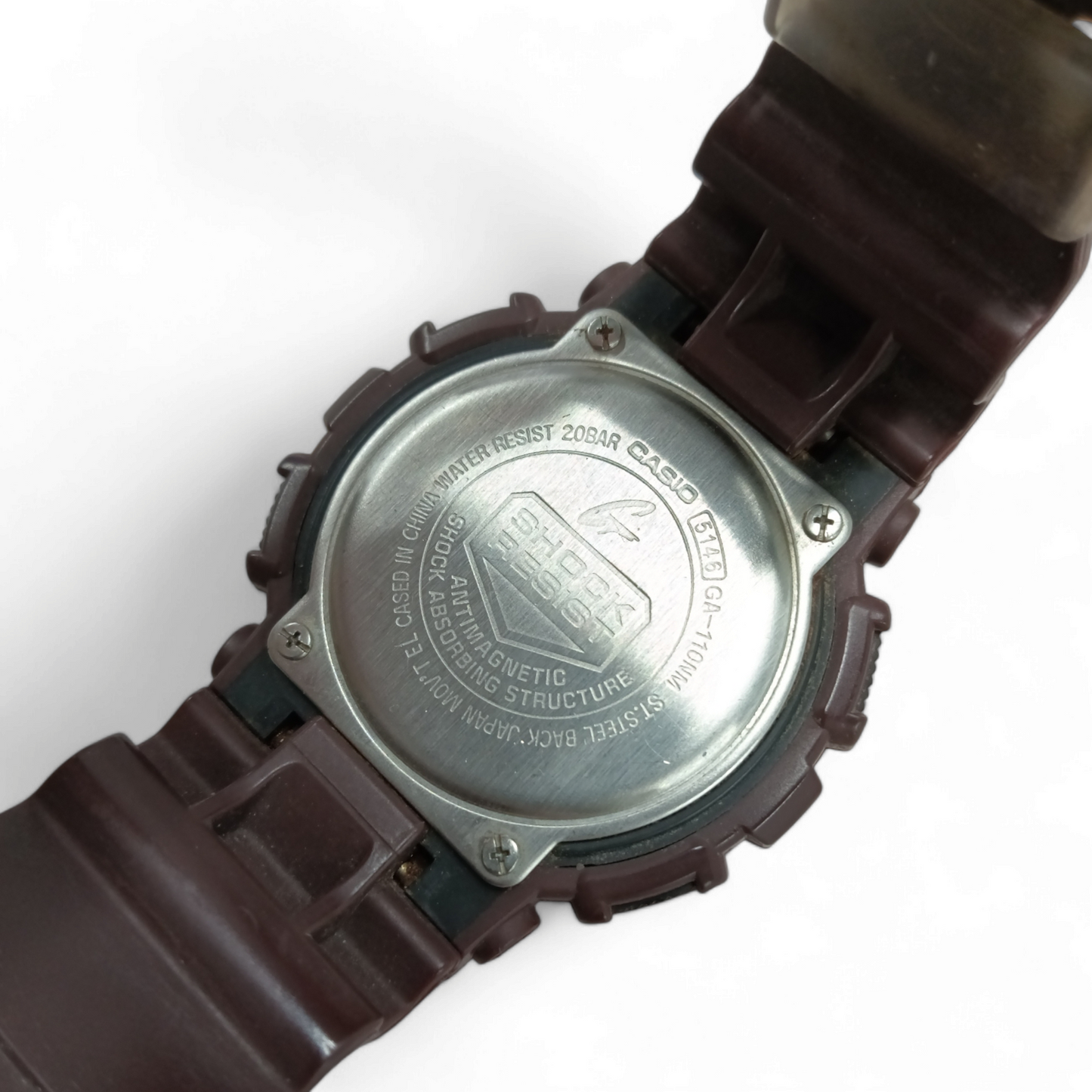CASIO Wrist Watch GA110MN Red Rank B