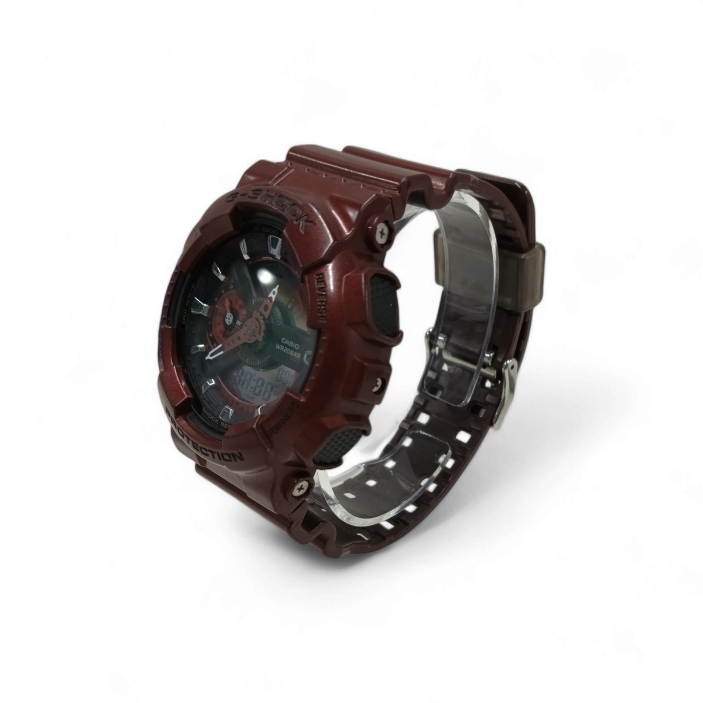 CASIO Wrist Watch GA110MN Red Rank B