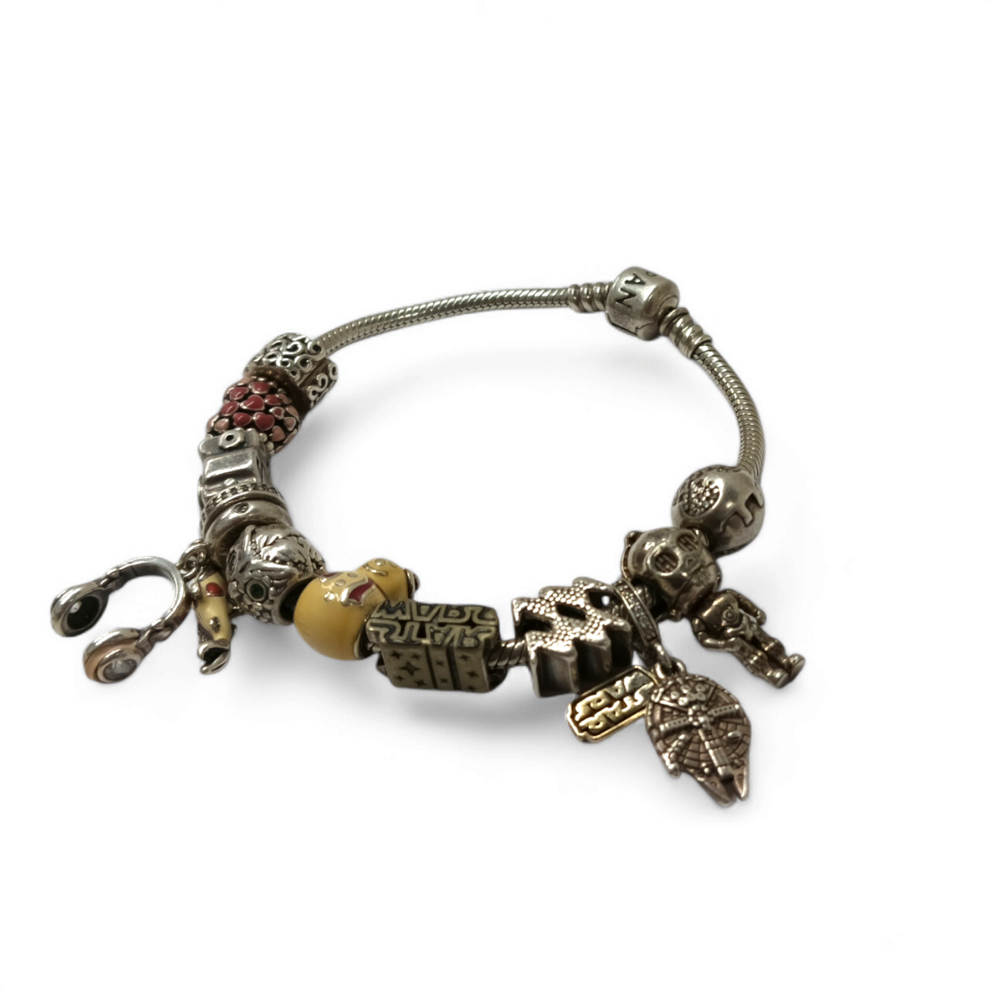 PANDORA Bracelet 12P **Stain** Rank B