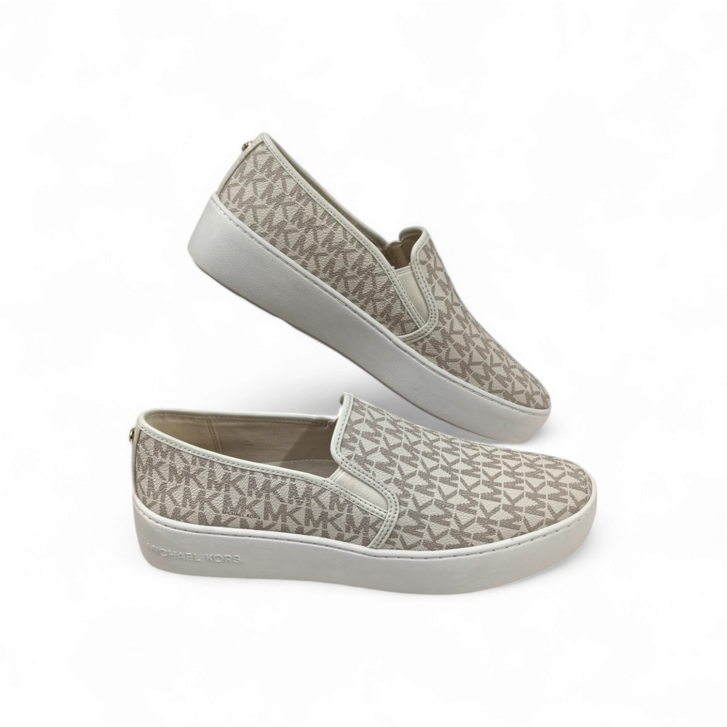 MICHEAL KORS Slip-on Size 9.5 49F0TDFP3B Lady's White Rank A