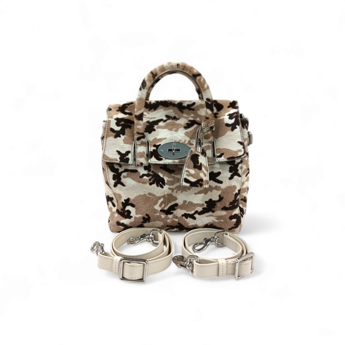 MULBERRY 2WAY Bag HH2842/195A500 Beige Rank B