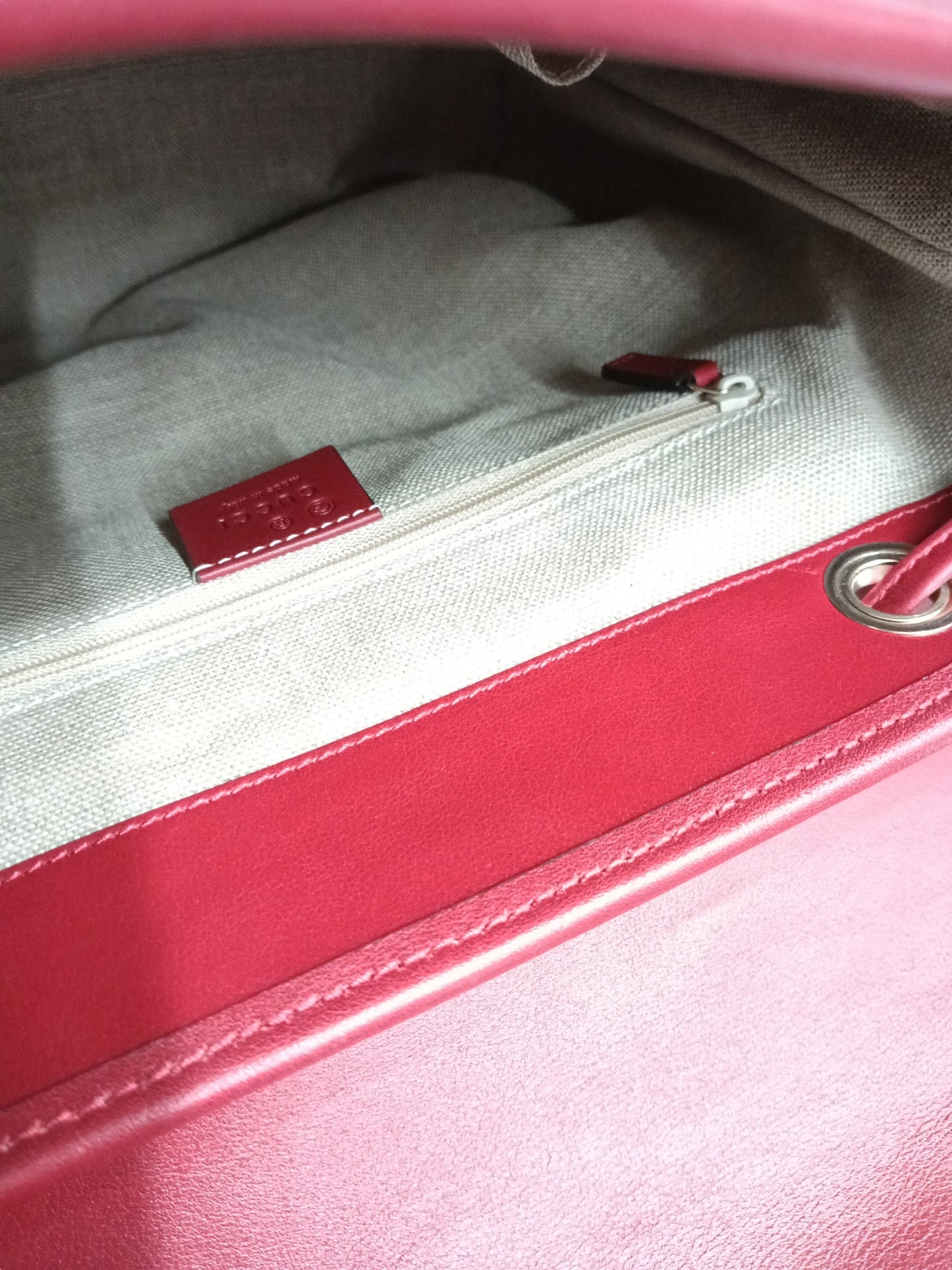 GUCCI RUCKSACK RED 607993 525040