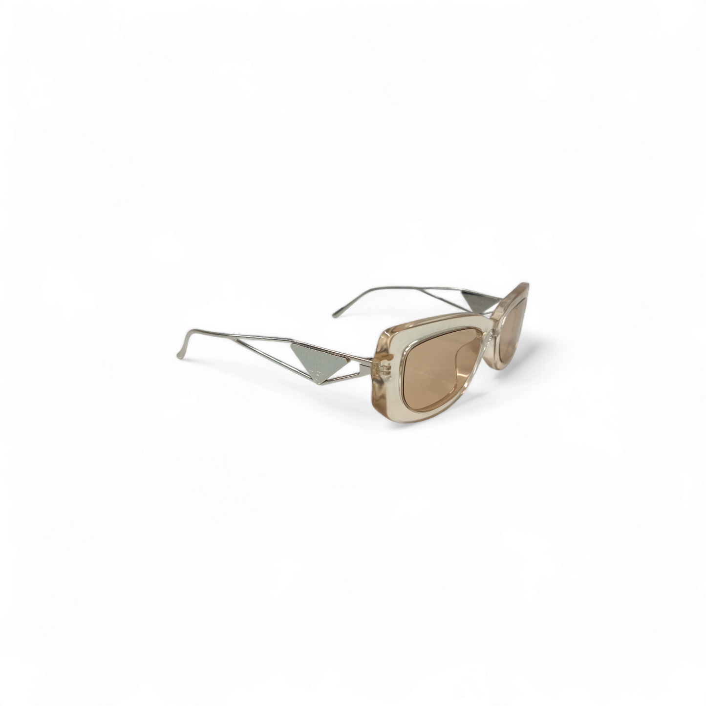 PRADA Sunglasses SPR14Y Beige Rank B