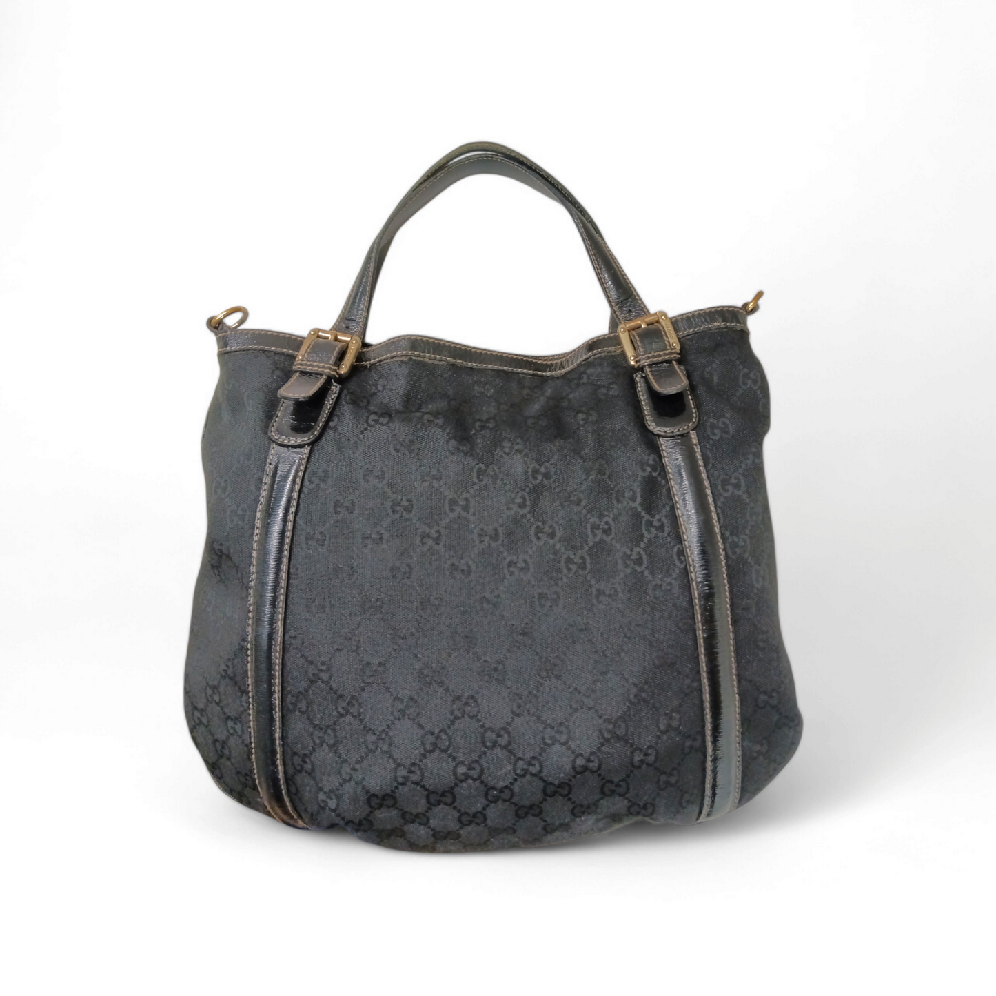 GUCCI 2 WAY BAG 162886 0492783 Black Rank B