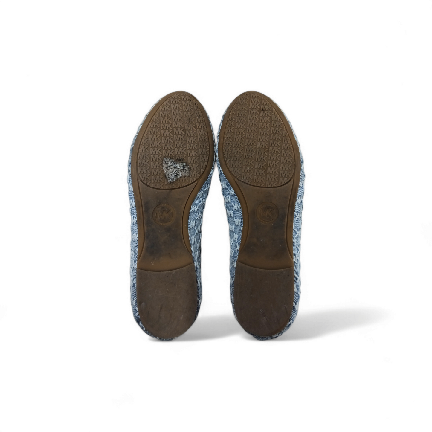 MICHAEL KORS FLAT Shoes Size 5M Lady's Blue Rank B *Stain* 49T4HNFP2D Rank B