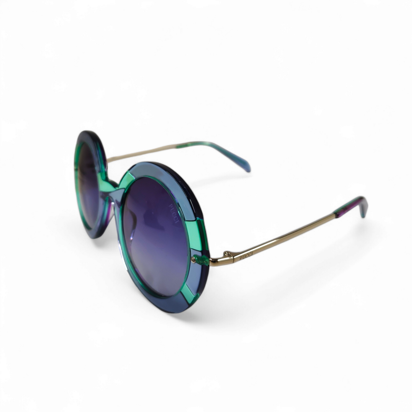 Emilio Pucci Sunglasses Purple/Green rank B