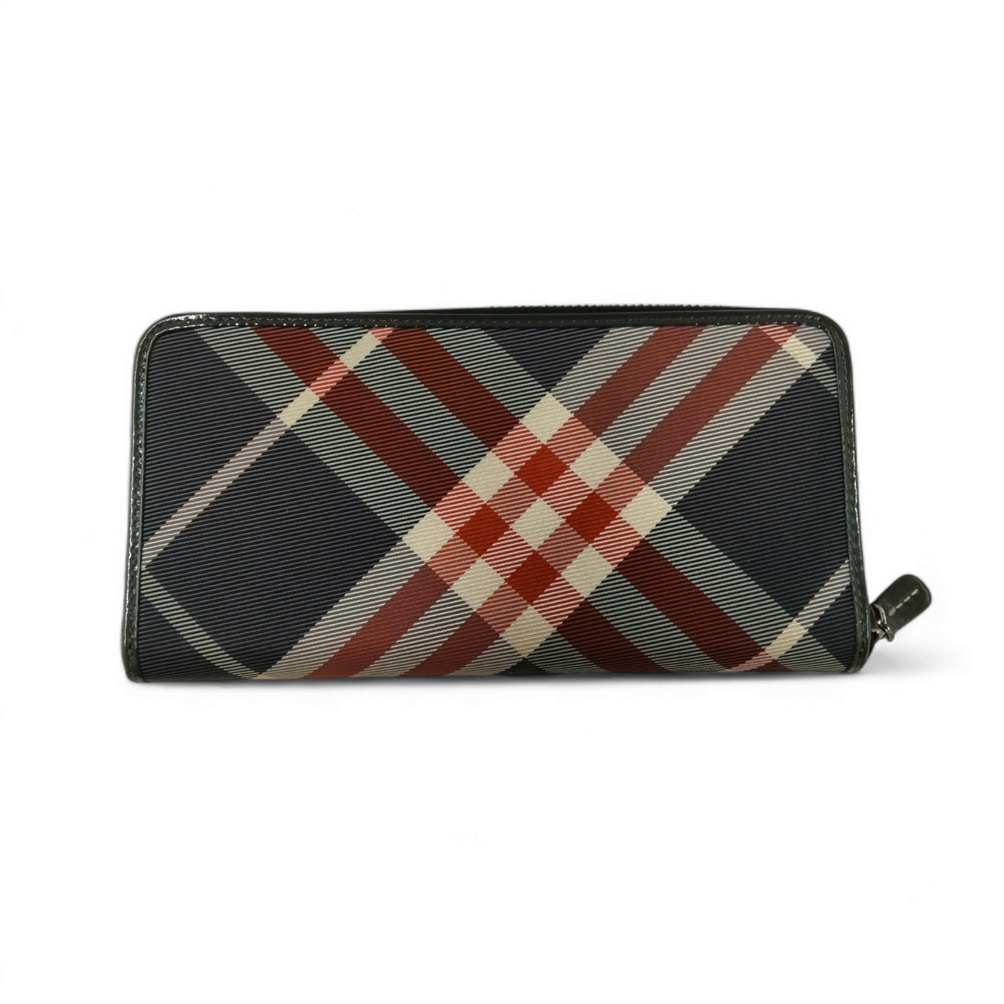 BURBERRY BLUE LABEL Long Wallet Multi Color *Stain* Rank AB