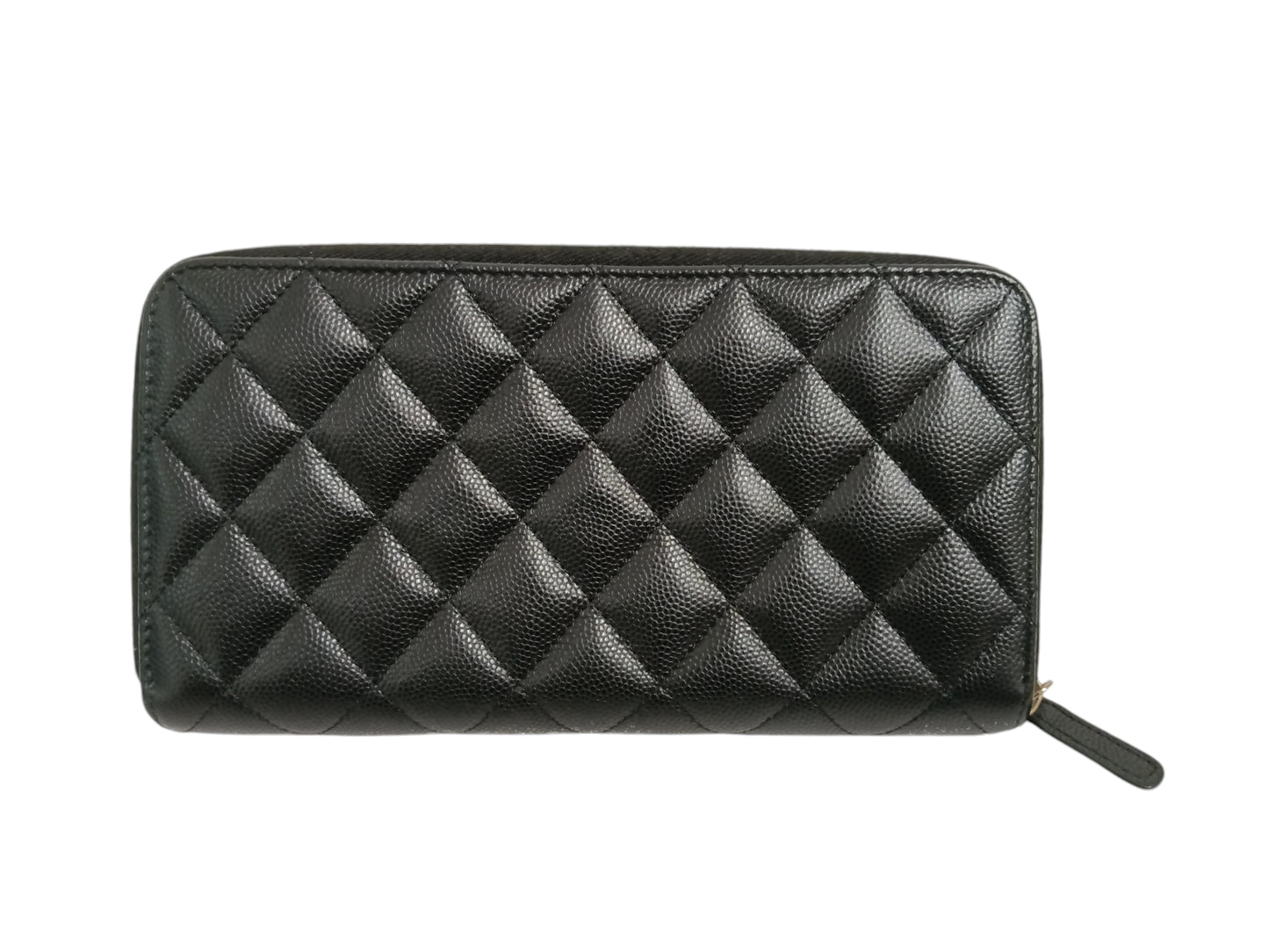 Chanel Long Wallet AP3337 RANK (AB) Black