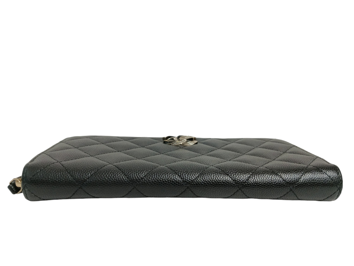 Chanel Long Wallet AP3337 RANK (AB) Black