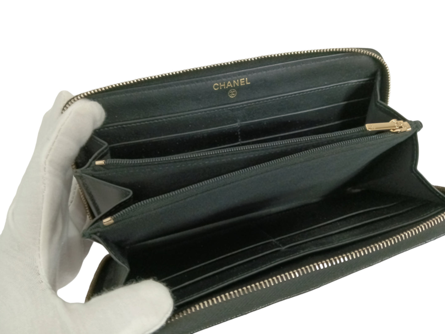 Chanel Long Wallet AP3337 RANK (AB) Black