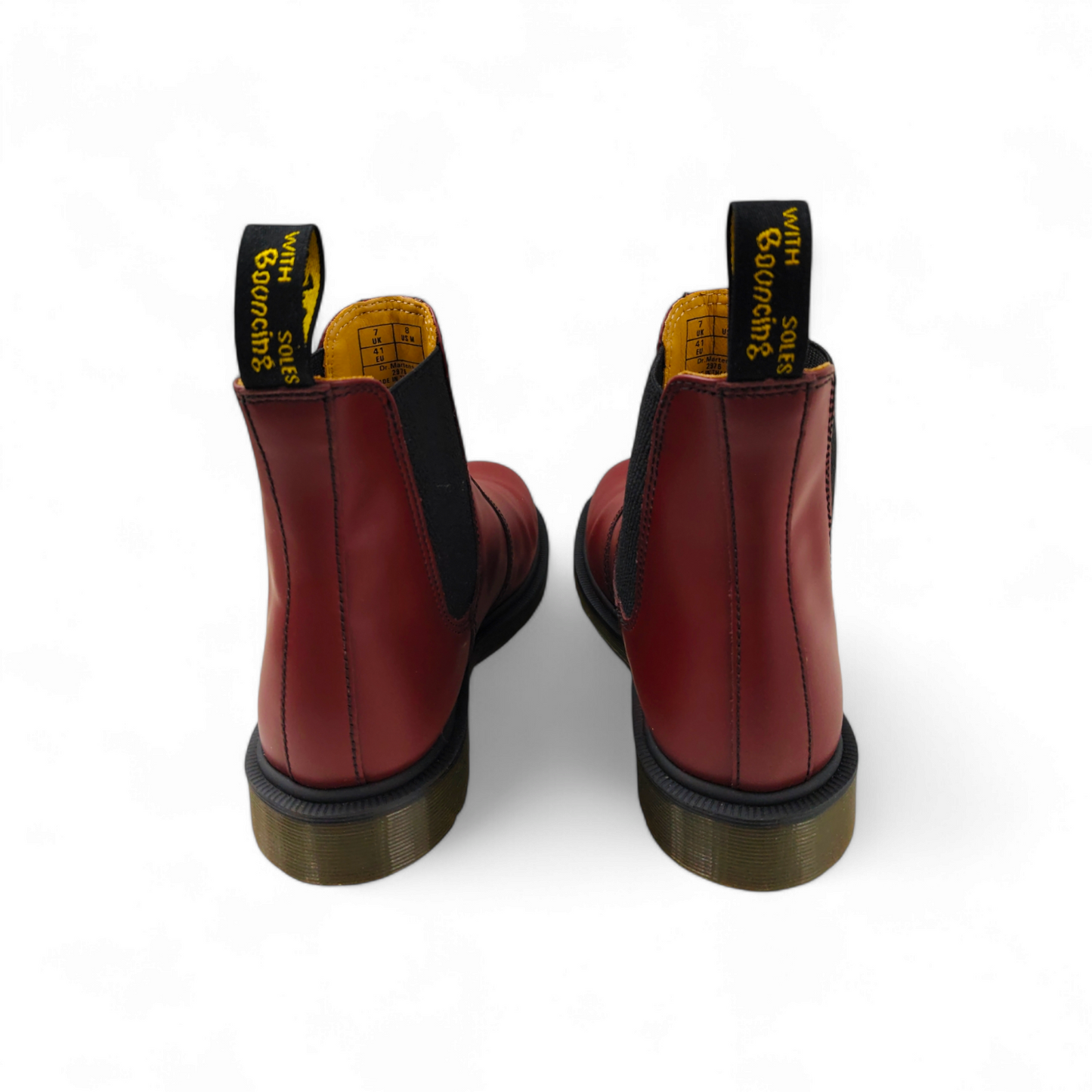 Dr.Martens Boots Size 8 US Mens CHERRY RED 11853600 Rank A