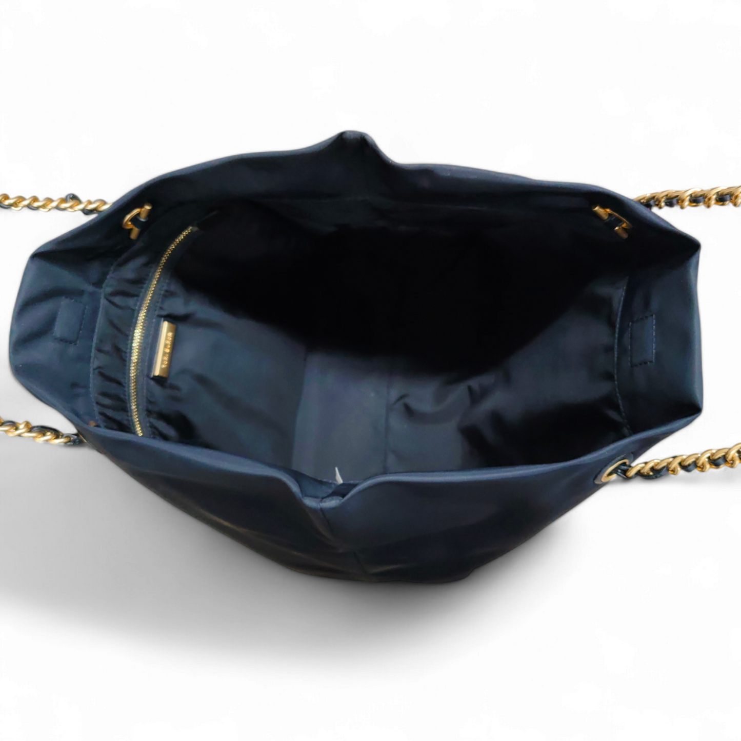 TORY BURCH Tote Bag 152313 Black ELLA CHAIN Black Rank A