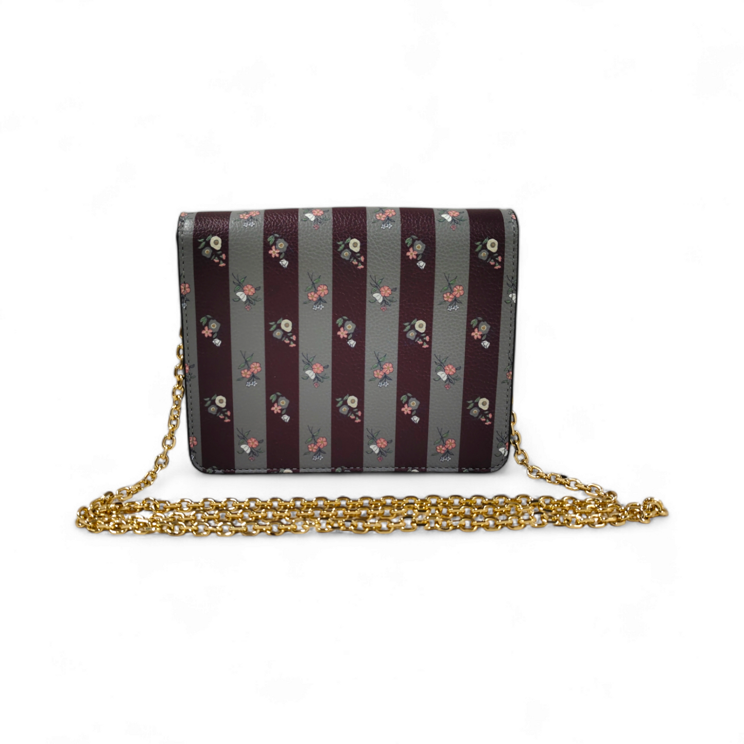 COCCINELLE Shoulder Bag Torebka Gray Small "EV3 Mini Bag" Scratch Rank A