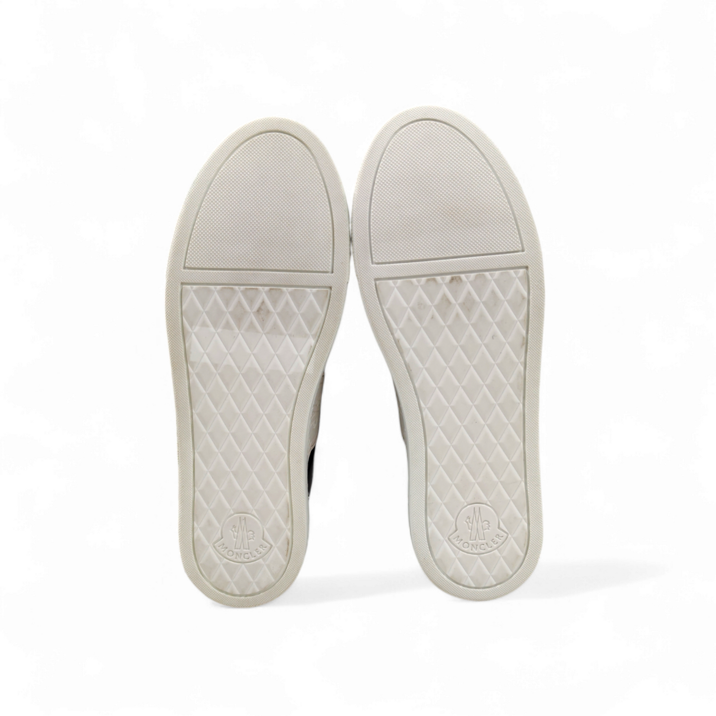 MONCLER Sneaker Size 24.5CM Lady's Black 38 Rank A