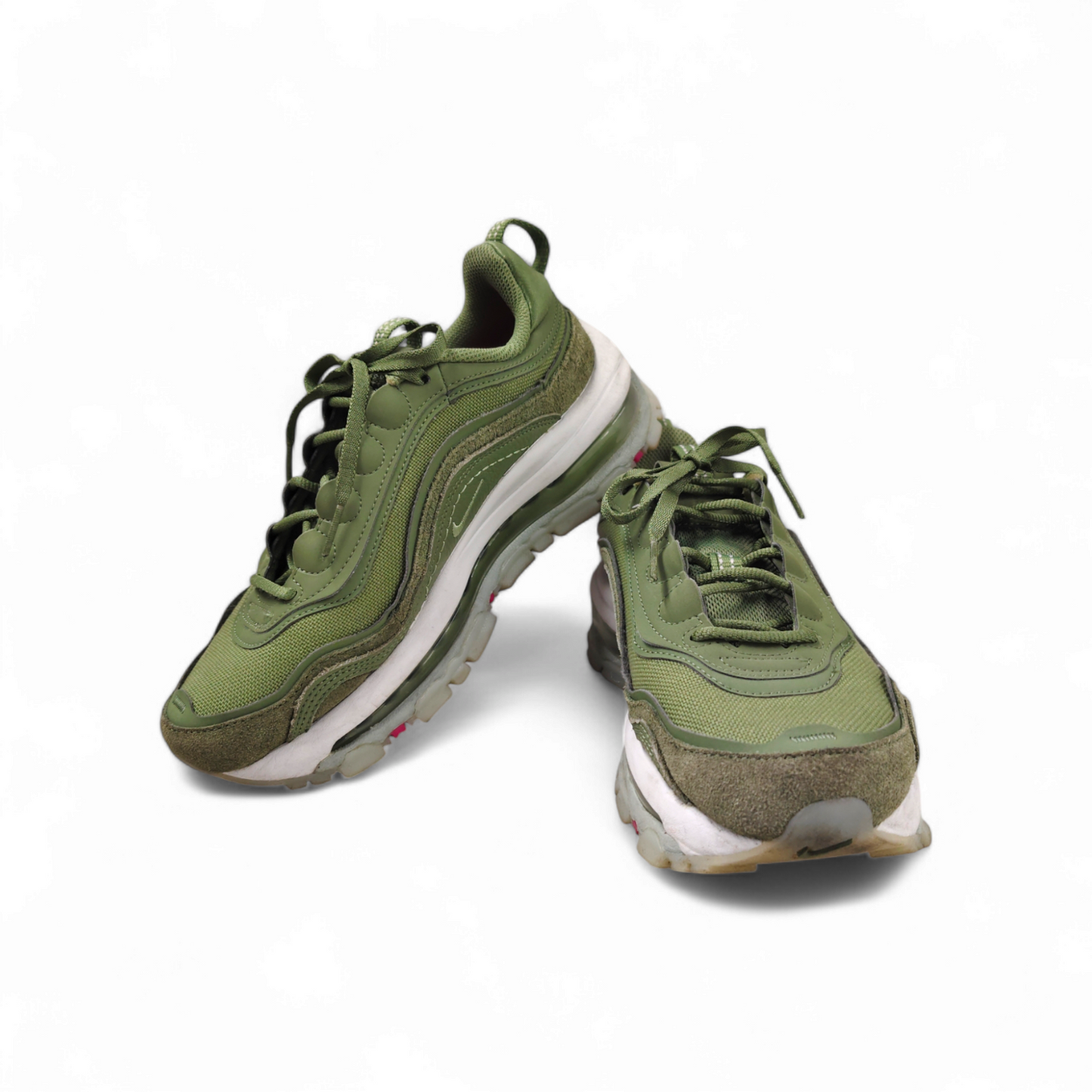NIKE Sneaker Size 6.5 US FB4496-300 Lady's Olive Rank B