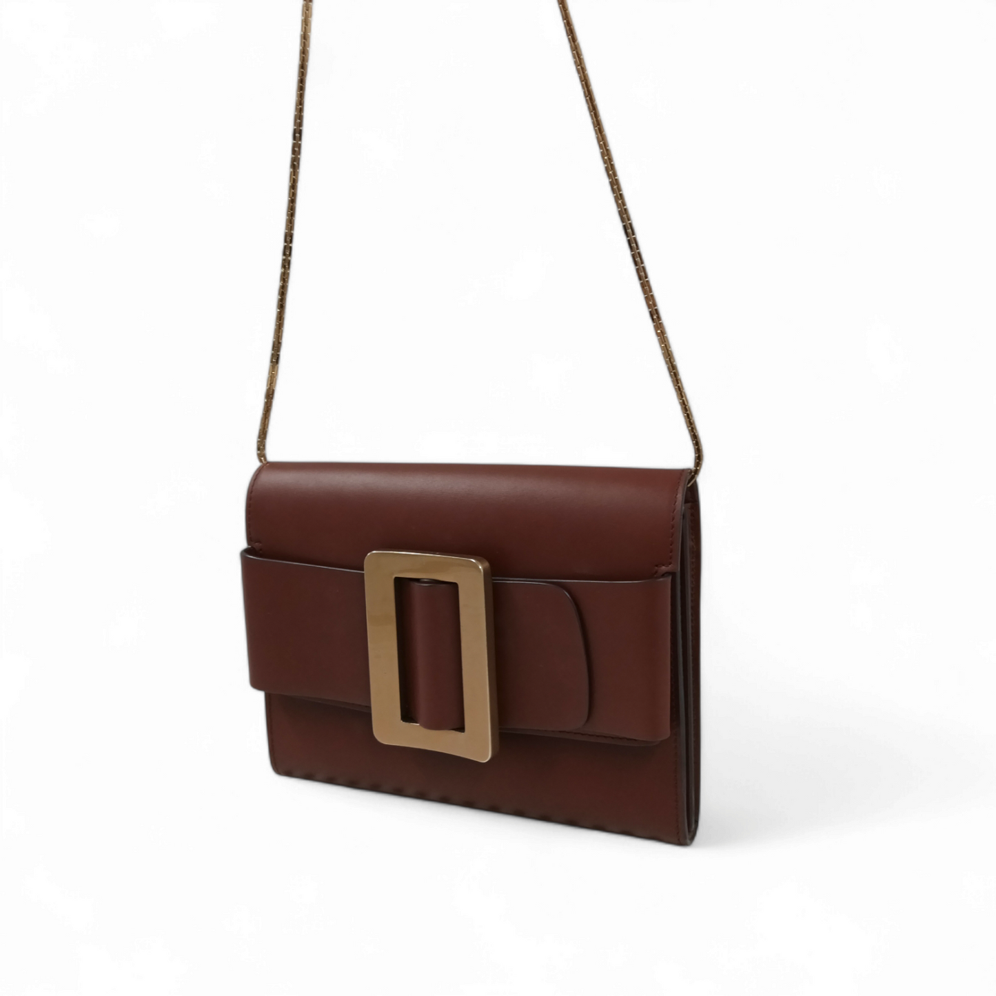 BOYY Shoulder Bag CLUTCHES Brown Rank BC