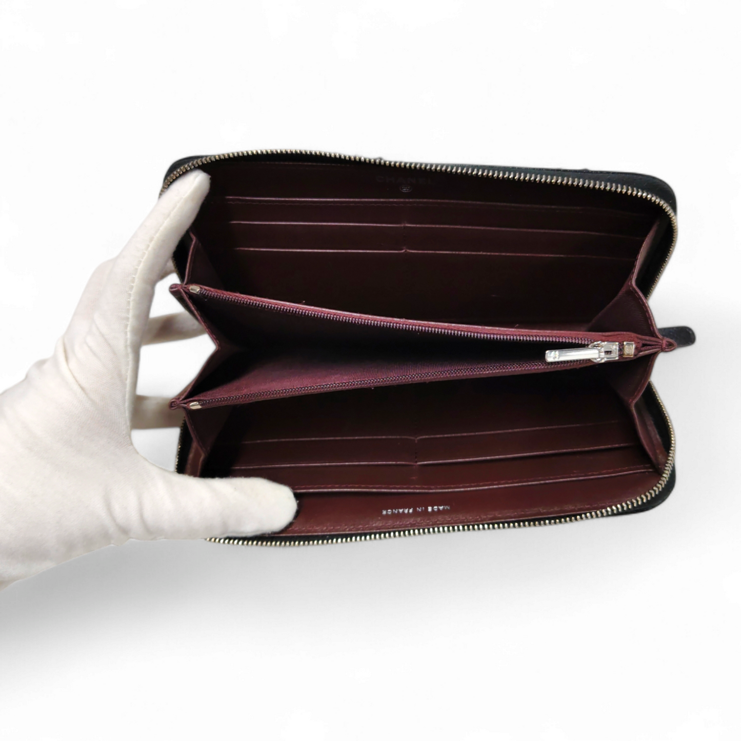 CHANEL Long Wallet 30448797 Black Rank B