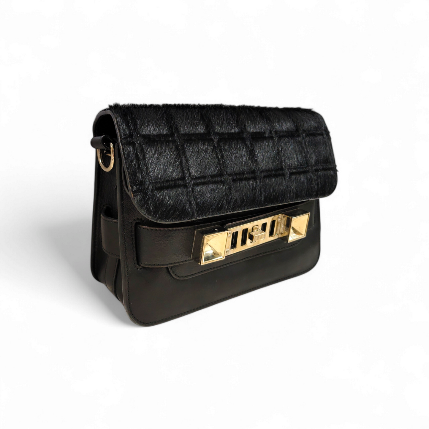 Proenza Schouler Shoulder bag PS11 Black Rank B