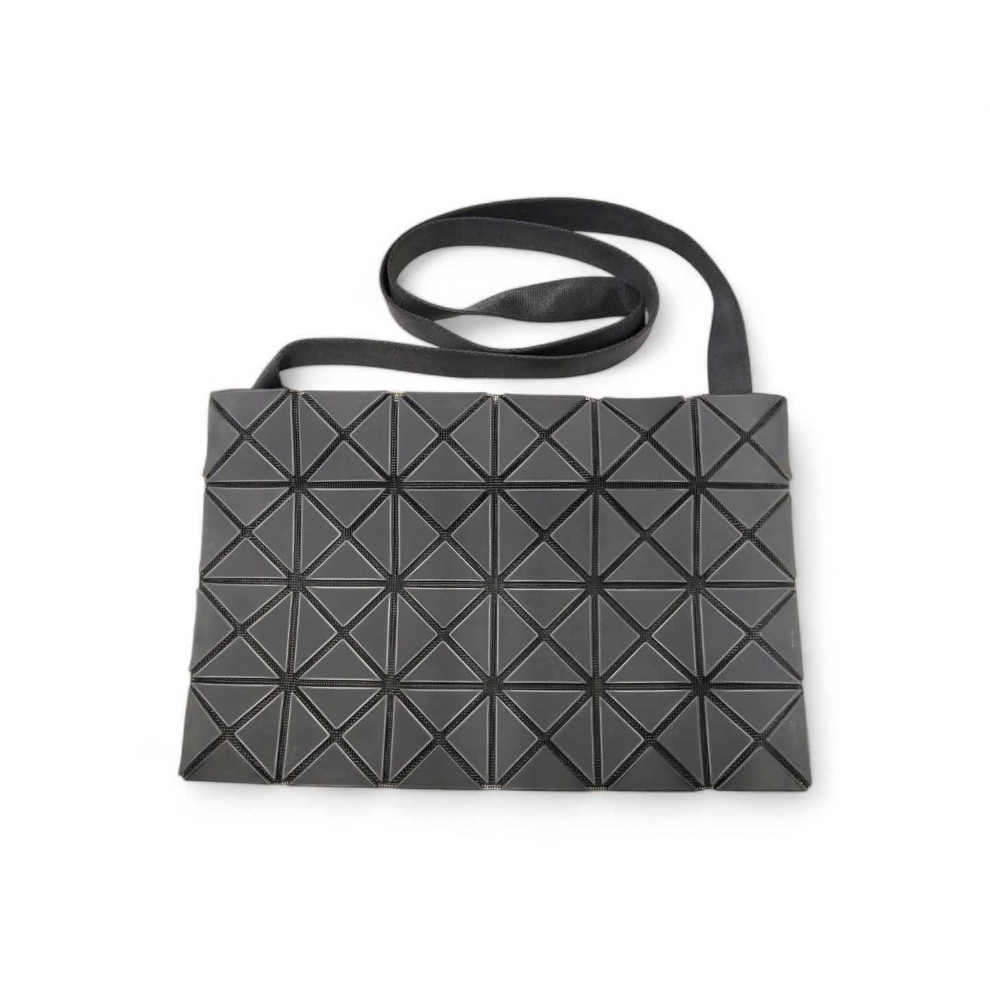 BAO BAO ISSEY MIYAKE Shoulder Bag BB68-AG604 Black Rank B