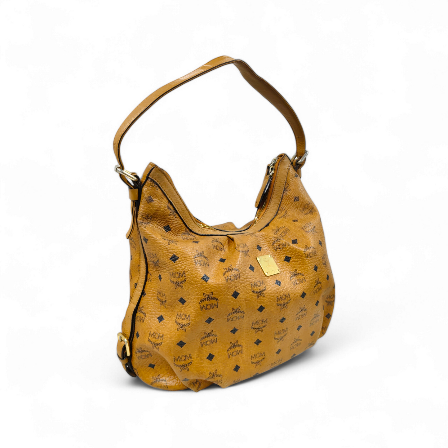MCM Handbag 1010099040122 *Damage Brown Rank BC