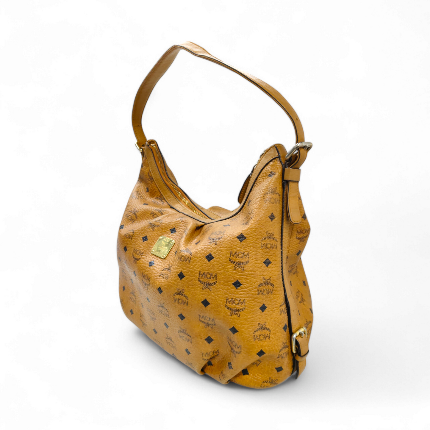 MCM Handbag 1010099040122 *Damage Brown Rank BC