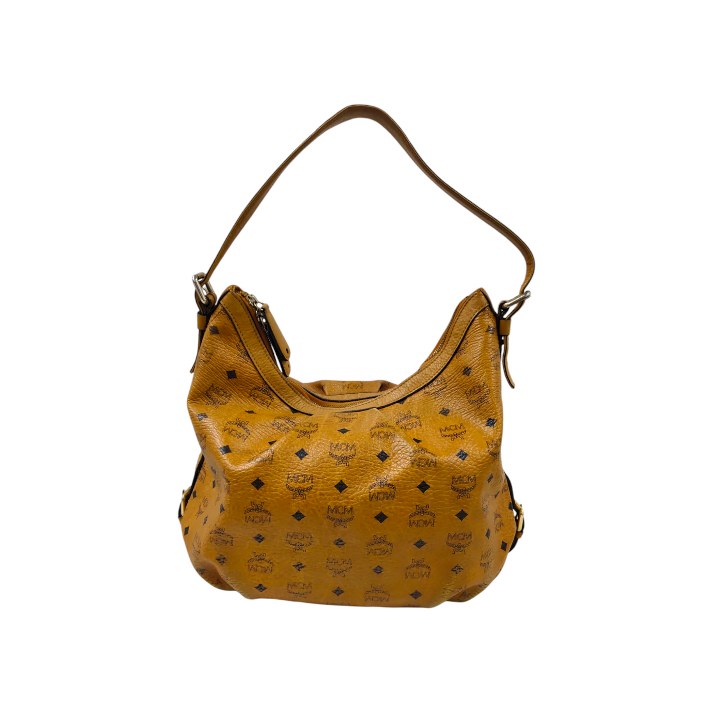 MCM Handbag 1010099040122 *Damage Brown Rank BC
