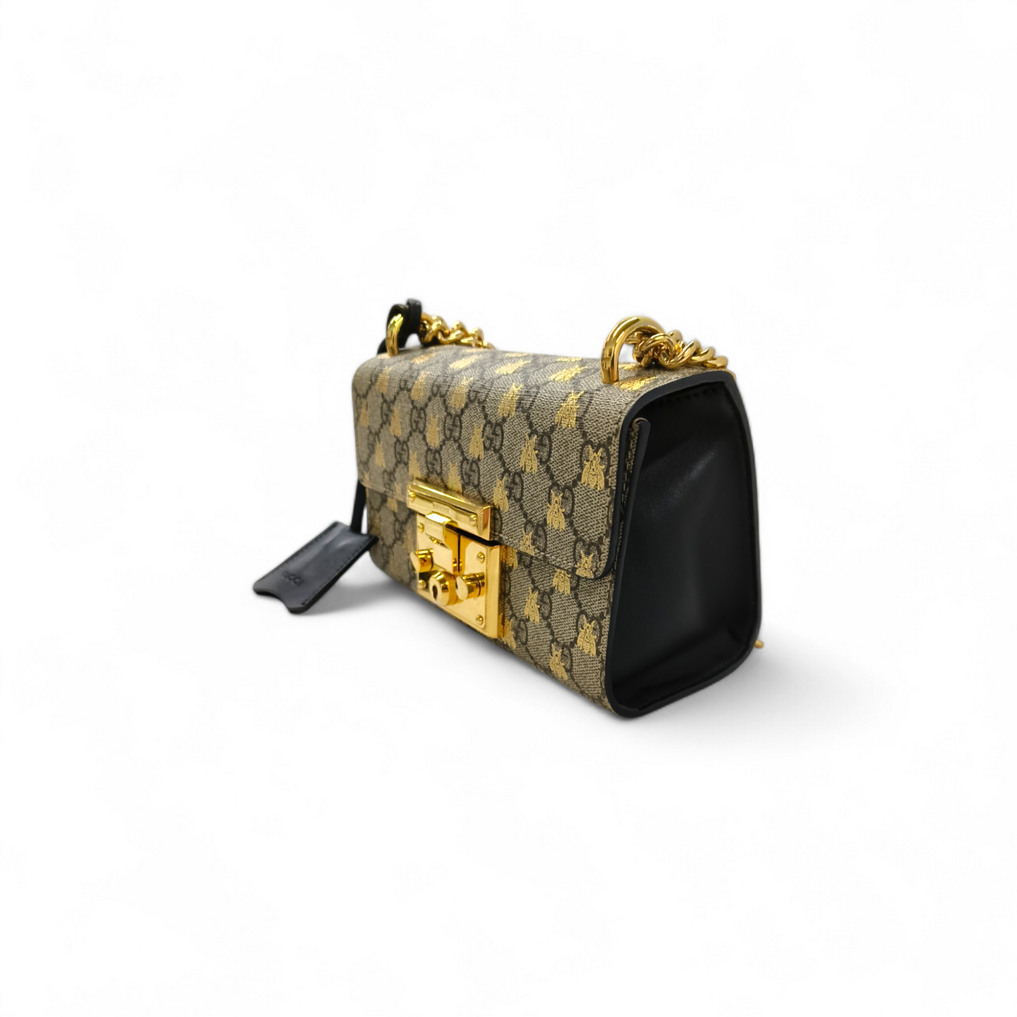 GUCCI Shoulder Bag 409487 46628 Beige Rank B