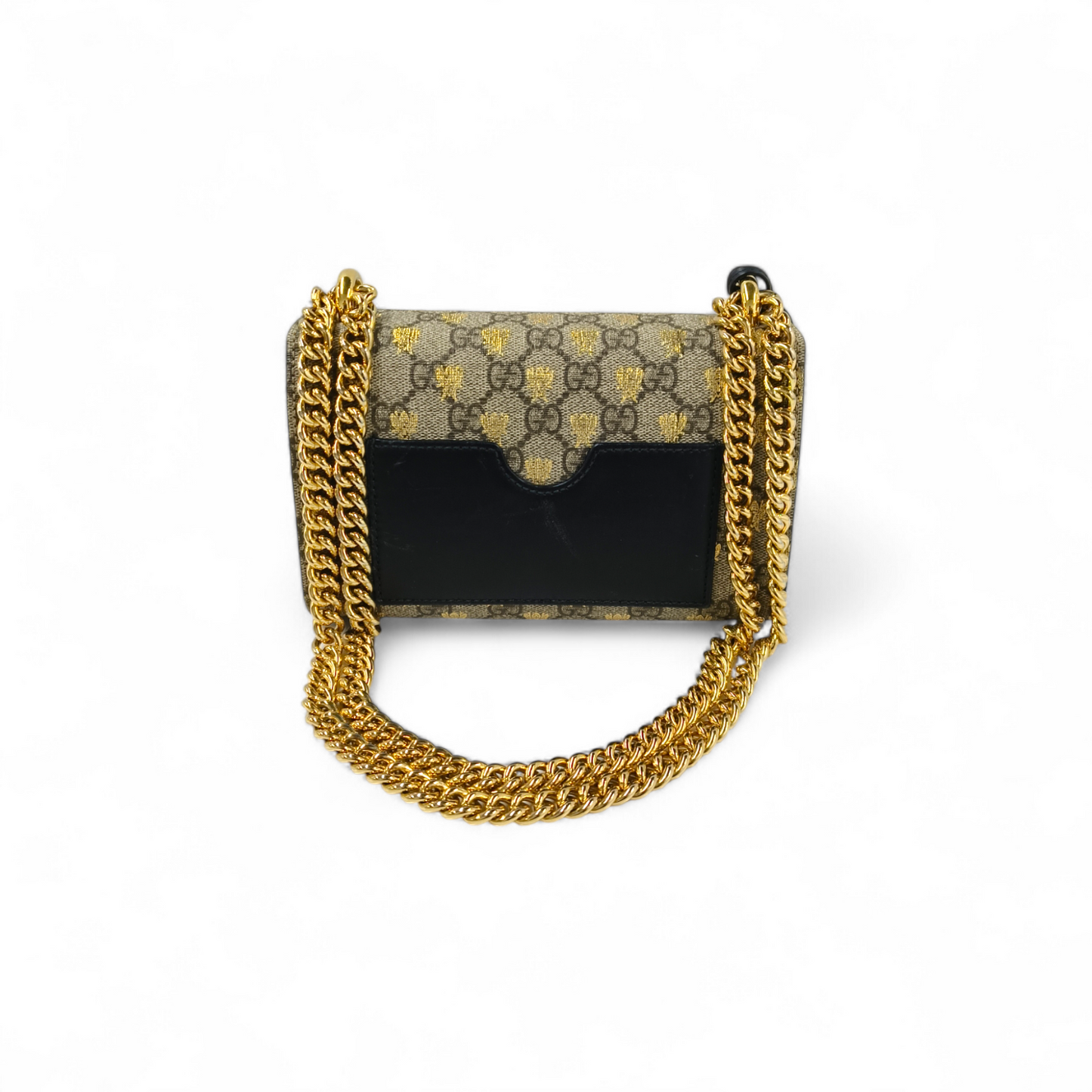 GUCCI Shoulder Bag 409487 46628 Beige Rank B
