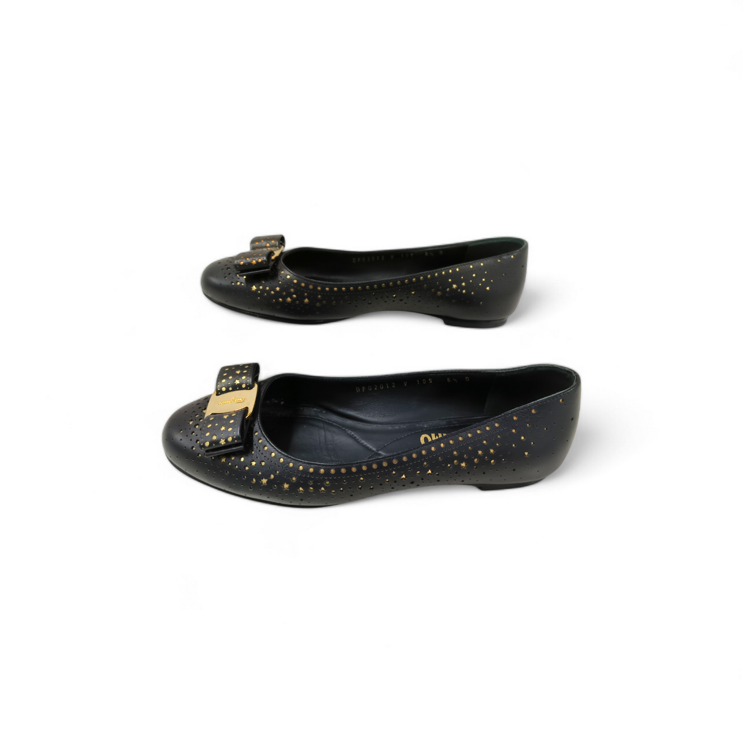 Salvatore Ferragamo Pumps Size 6 1/2 Lady's DP02012 Black Rank B