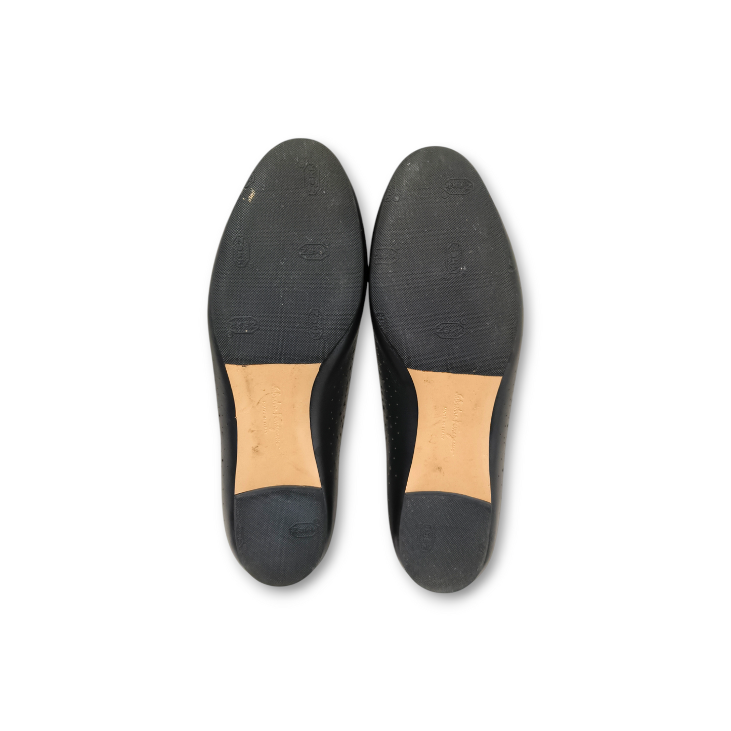 Salvatore Ferragamo Pumps Size 6 1/2 Lady's DP02012 Black Rank B