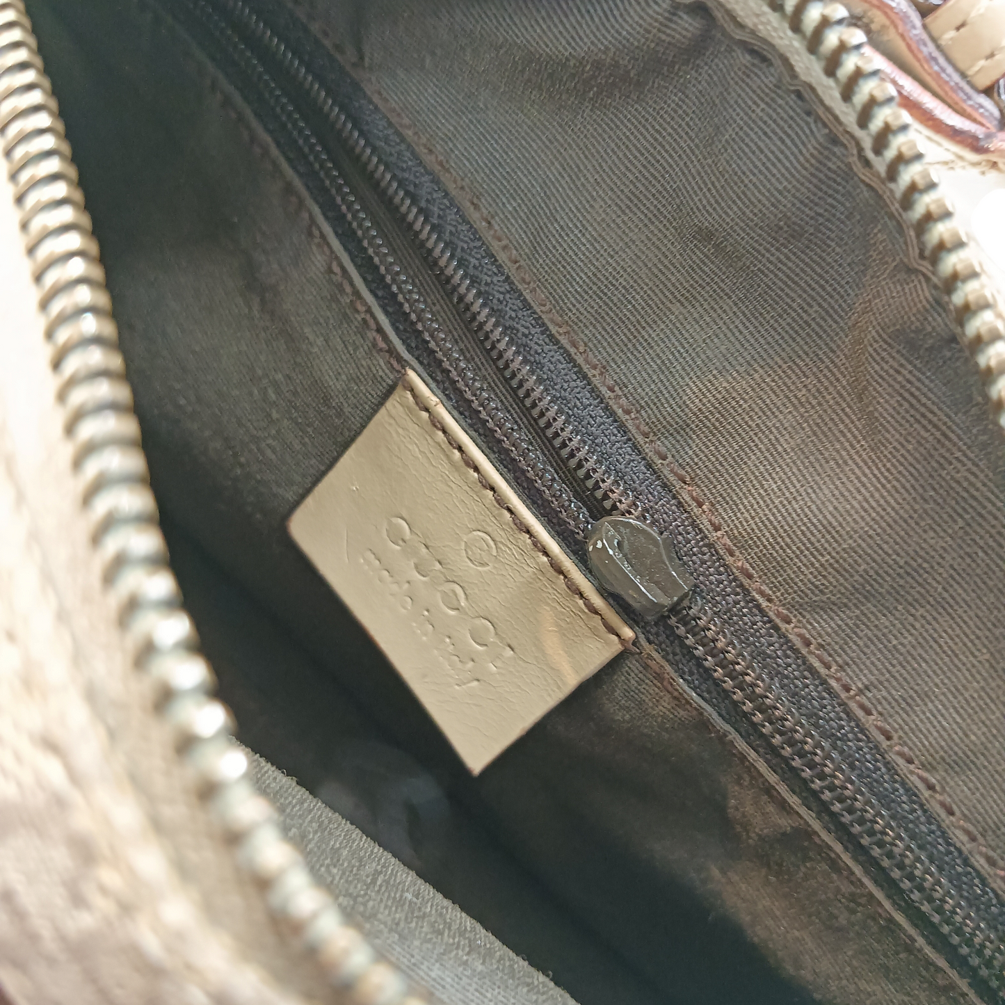 GUCCI SHOULDER BAG BEIGE