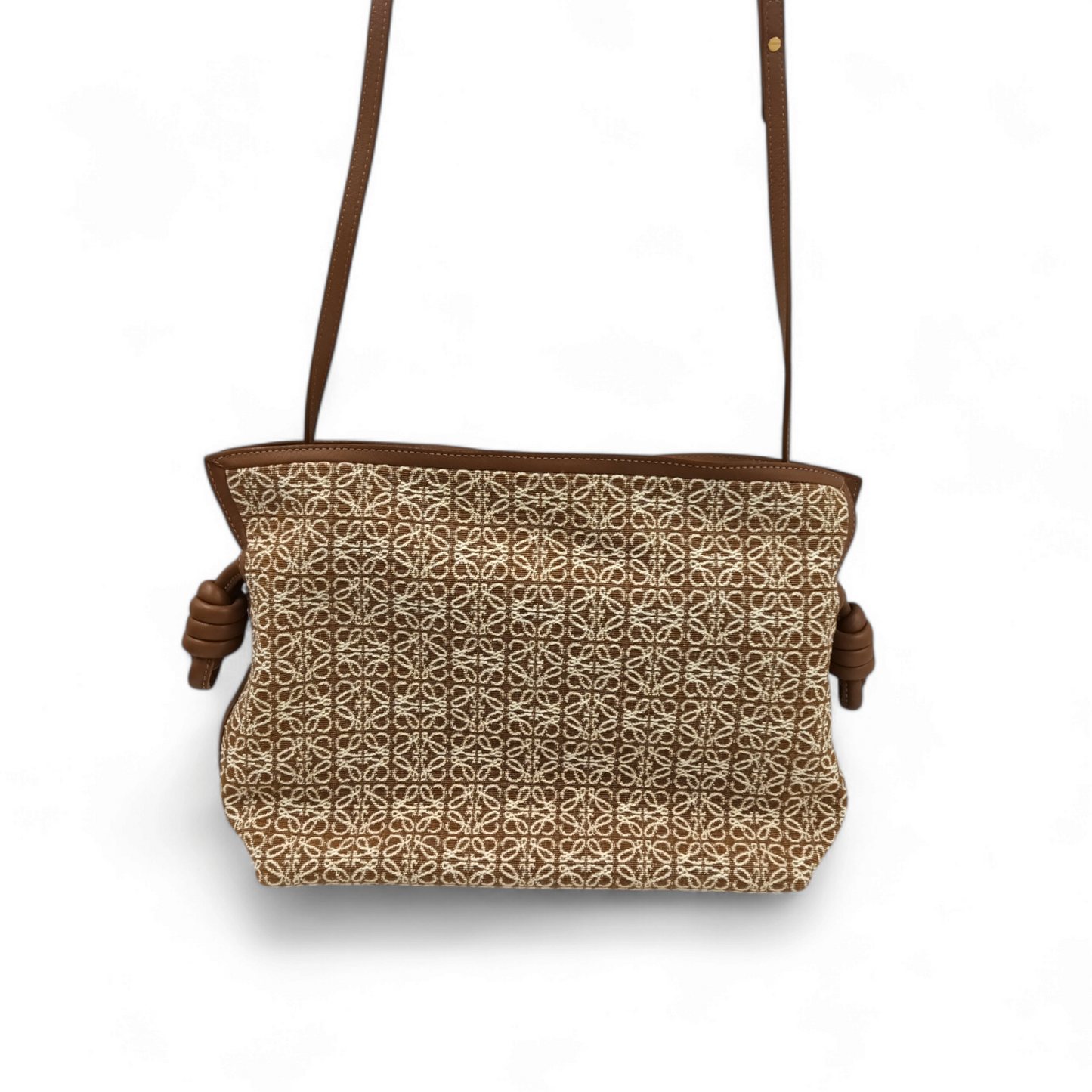 LOEWE Shoulder bag CUBI BAG *Stain Brown Rank B