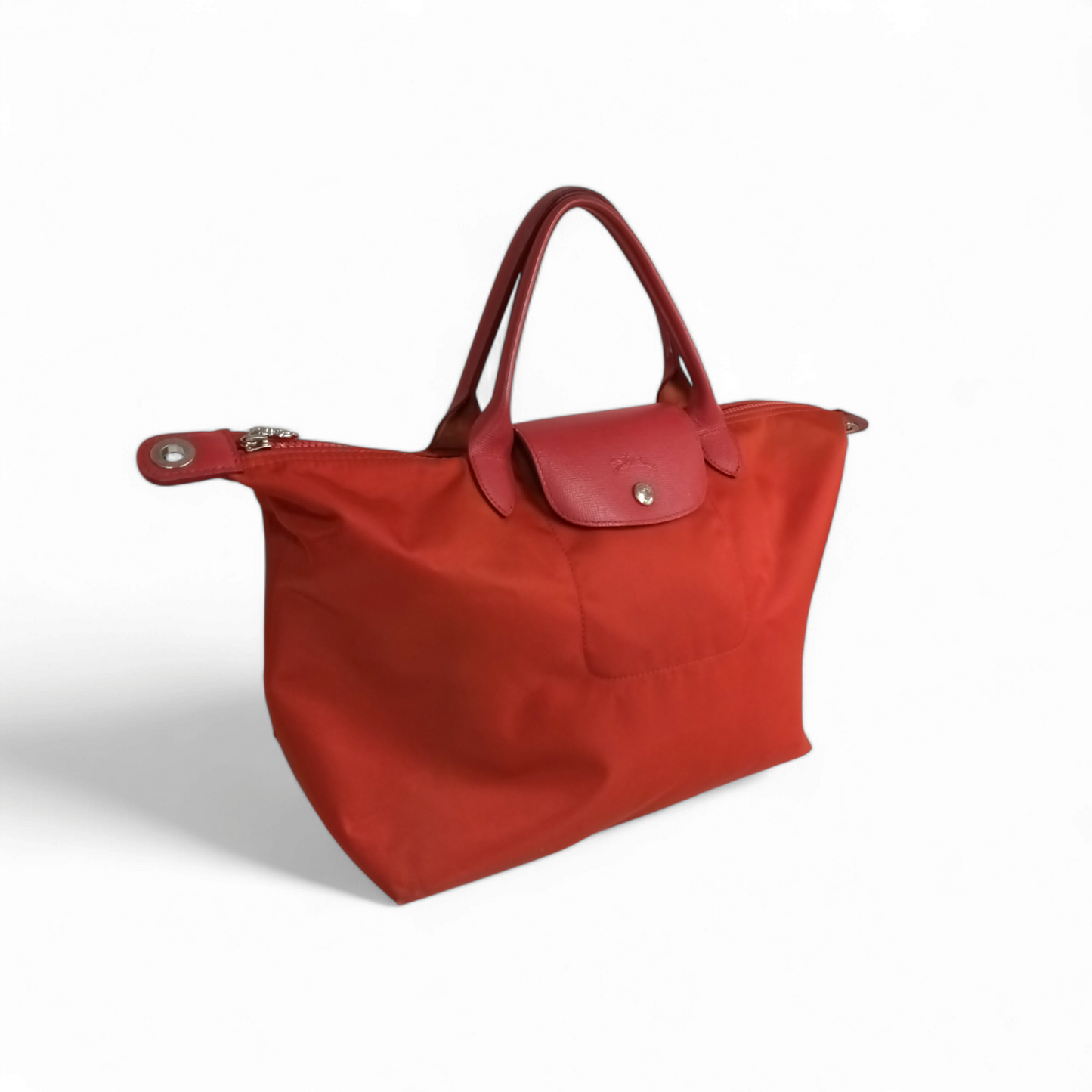 LONGCHAMP 2 WAY Bag 1515578642 *Stain* Red Rank B