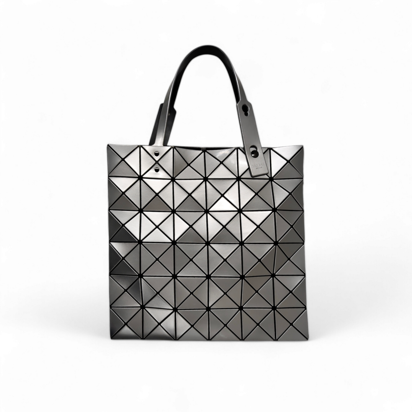 BAO BAO ISSEY MIYAKE Tote Bag BB13-AG053 Gray * Stain * Rank B