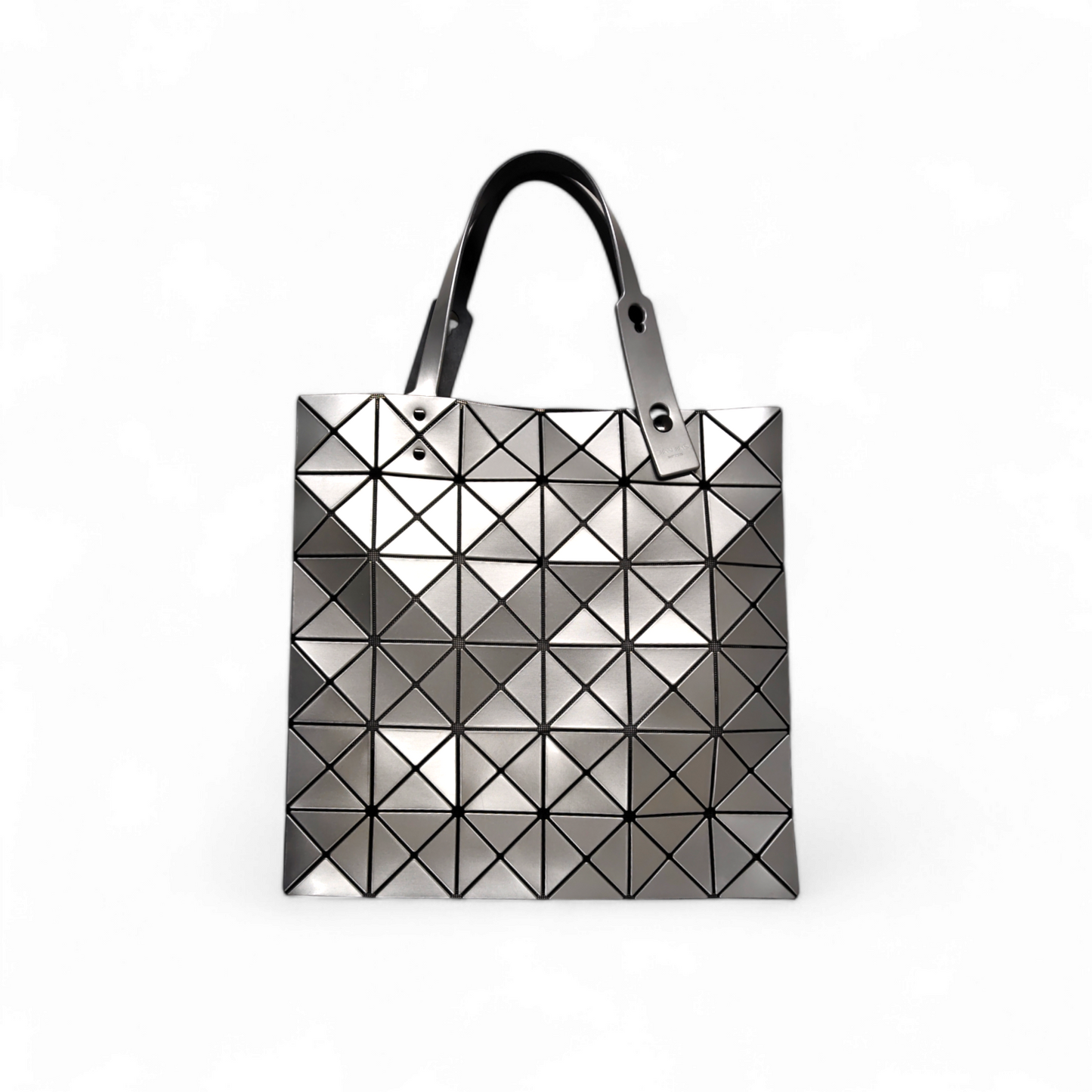 BAO BAO ISSEY MIYAKE Tote Bag BB13-AG053 Gray * Stain * Rank B