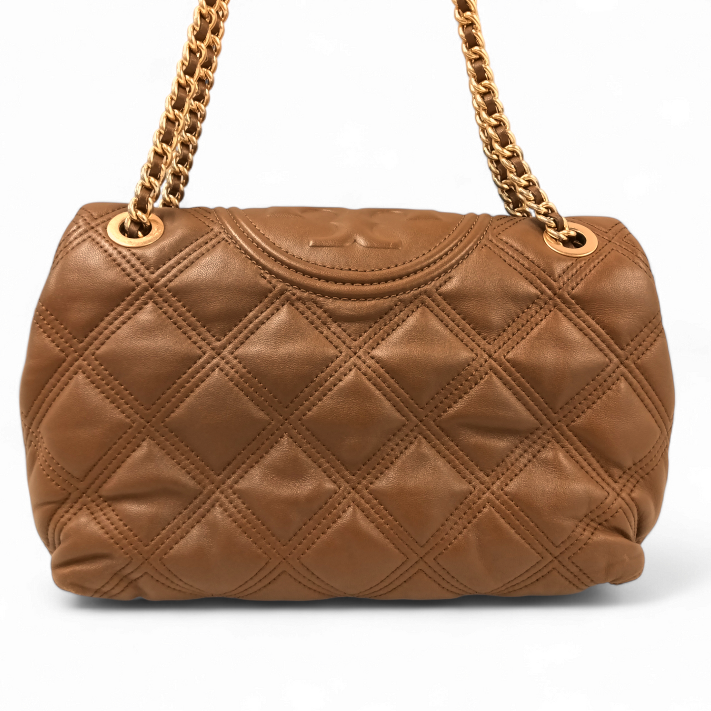 TORY BURCH Shoulder Bag 10005608 Brown *Damage* 60-20 Rank B