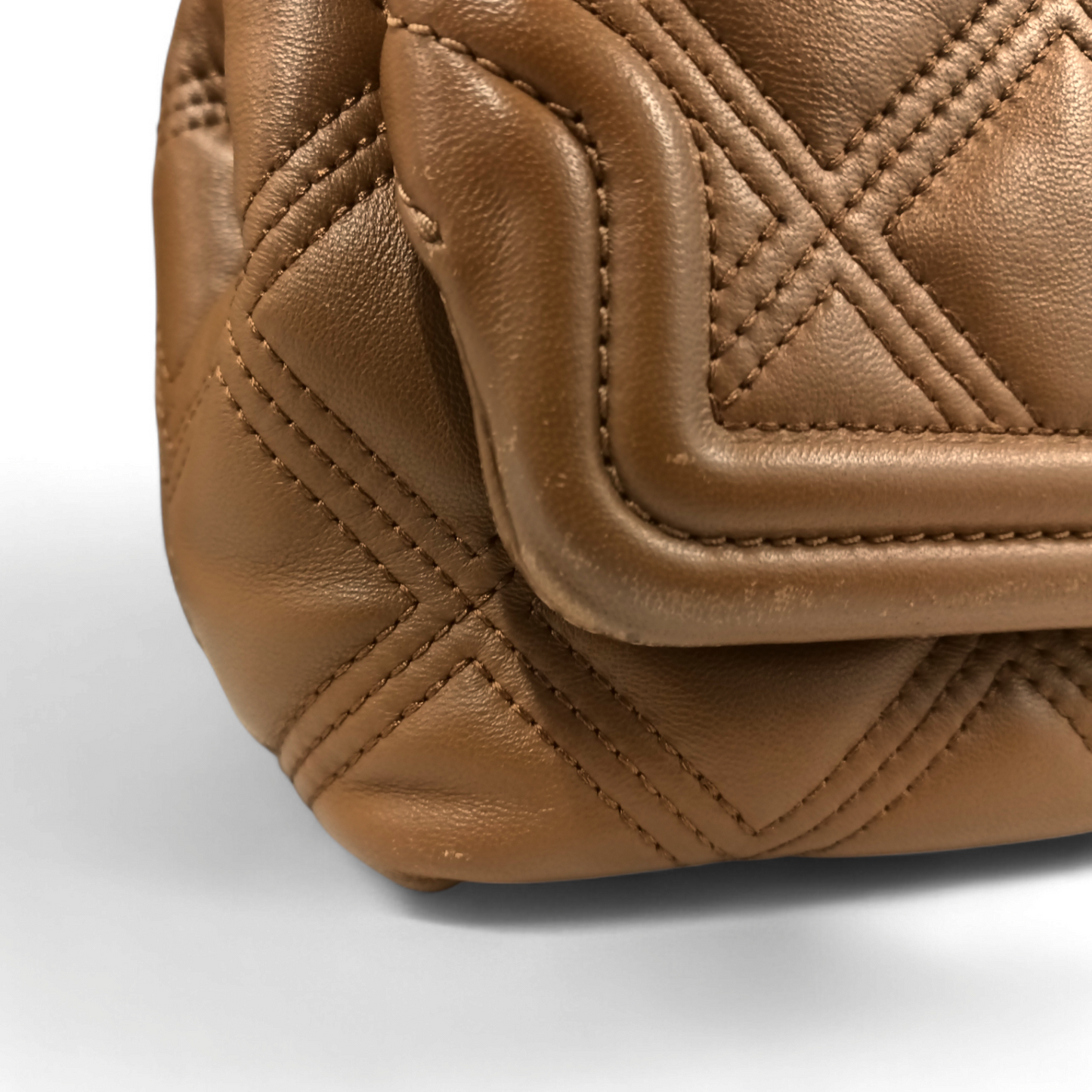 TORY BURCH Shoulder Bag 10005608 Brown *Damage* 60-20 Rank B