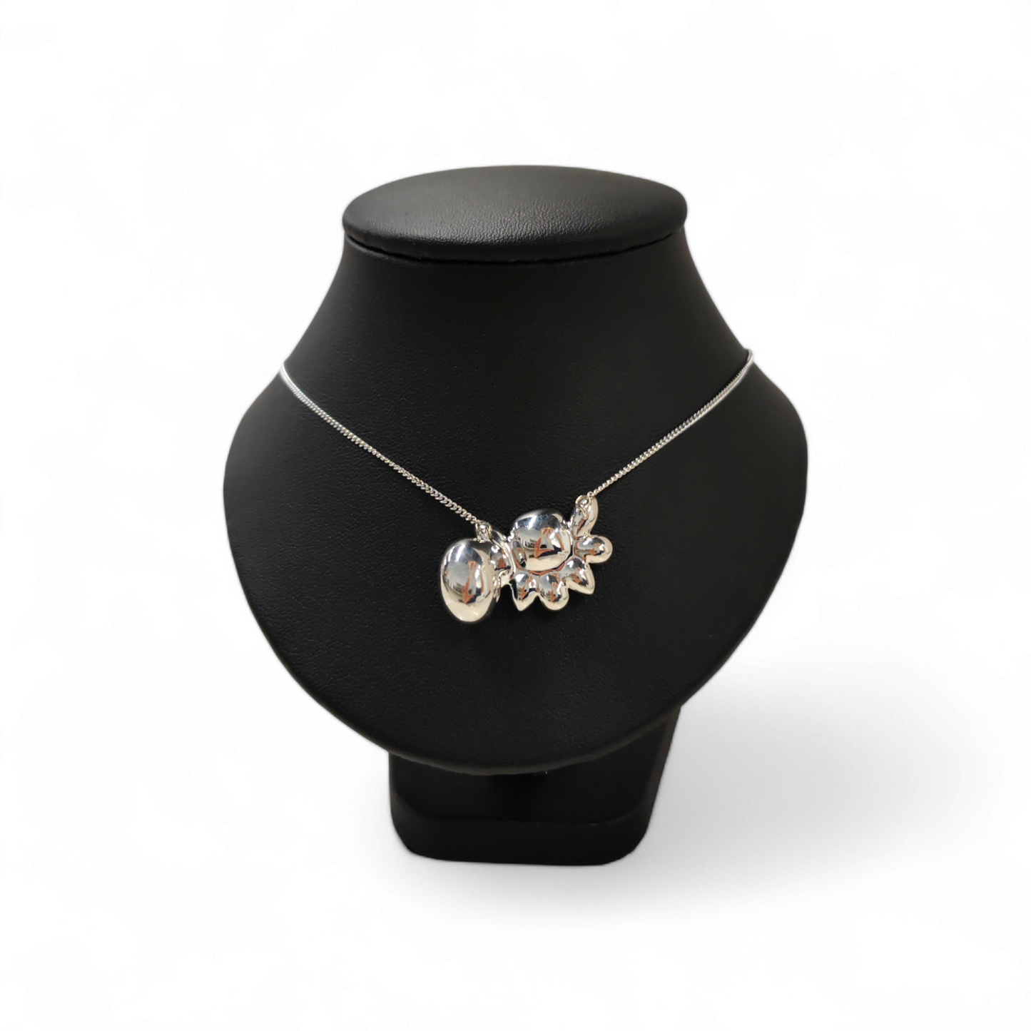 SWAROVSKI Necklace silver/blue crystal Rank A