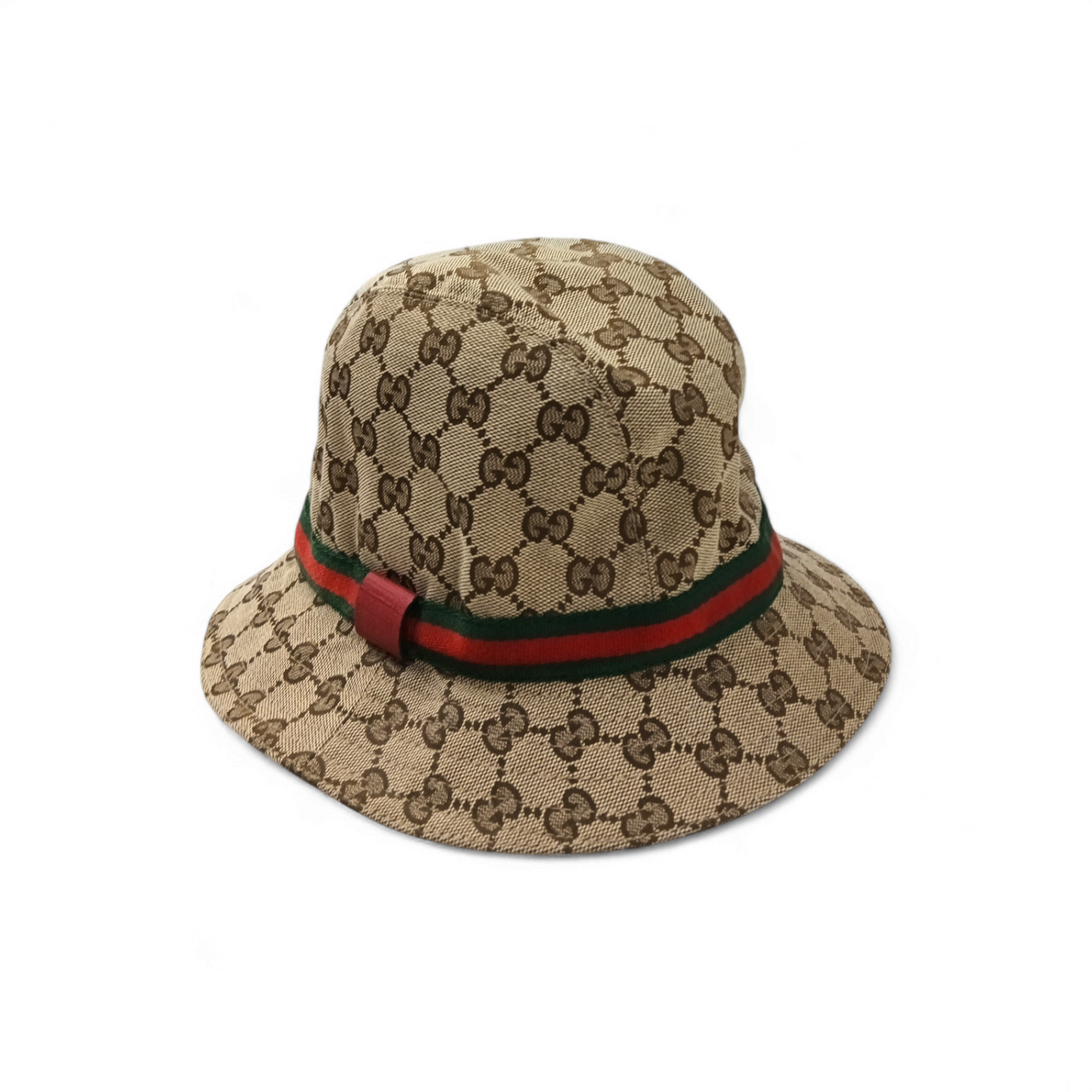 GUCCI Cap 411790 4HD09 Brown Kids 54 CM Rank B