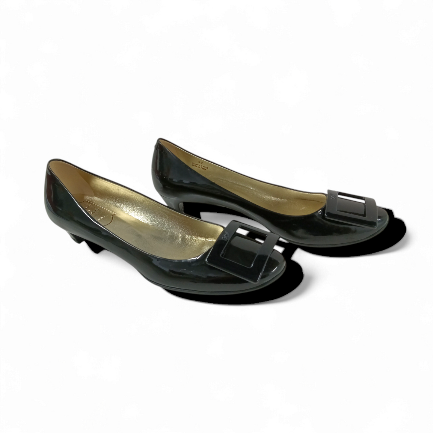 Roger Vivier Pumps Size 37 Lady's Black Rank AB