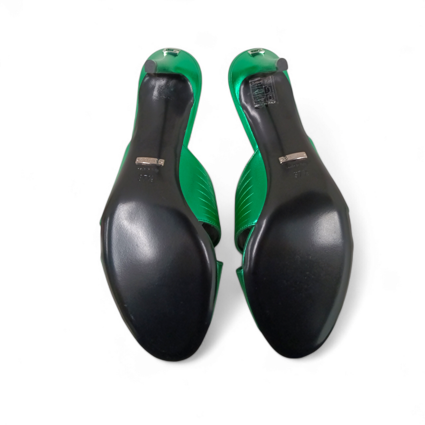 GUCCI Sandal Size 37 1/2 Lady's Green Rank A