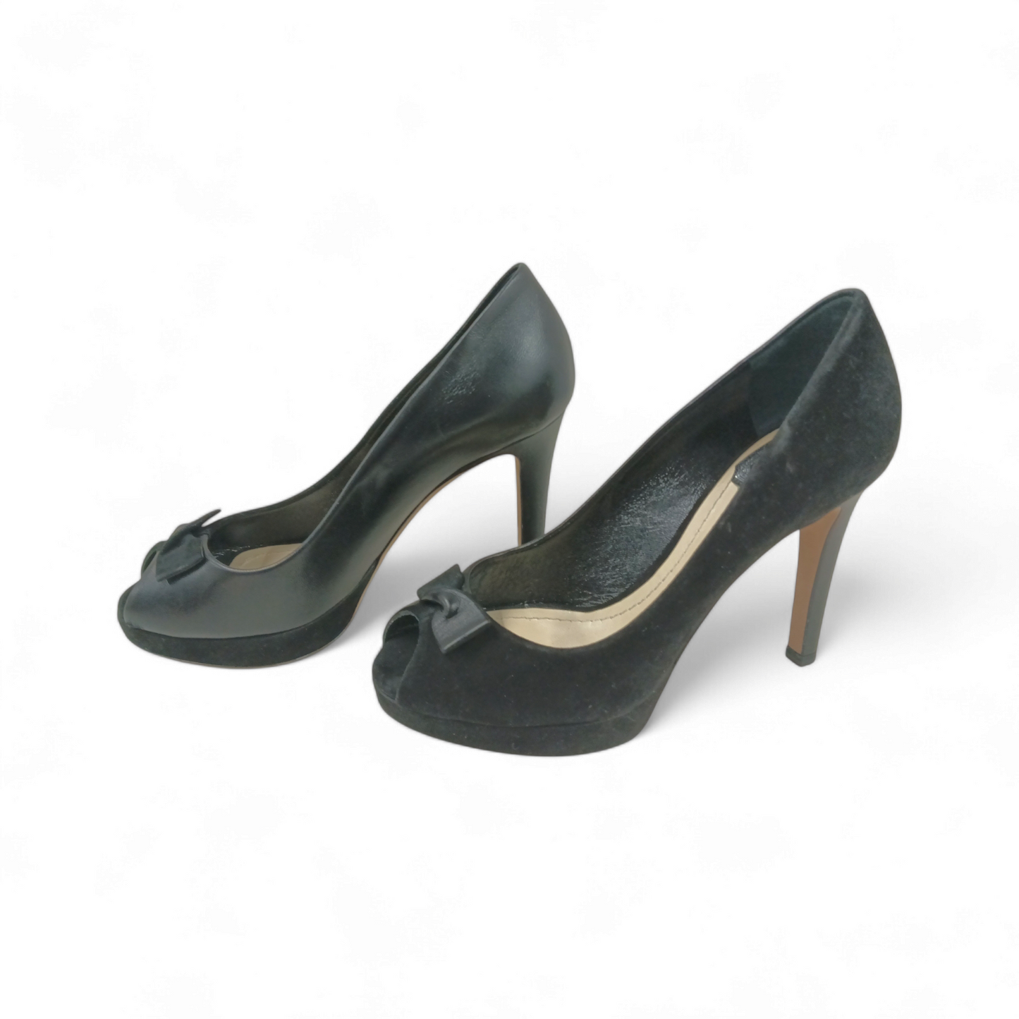 Christian Dior Pumps Size 36 1/2 Lady's Black 12 14 Rank B