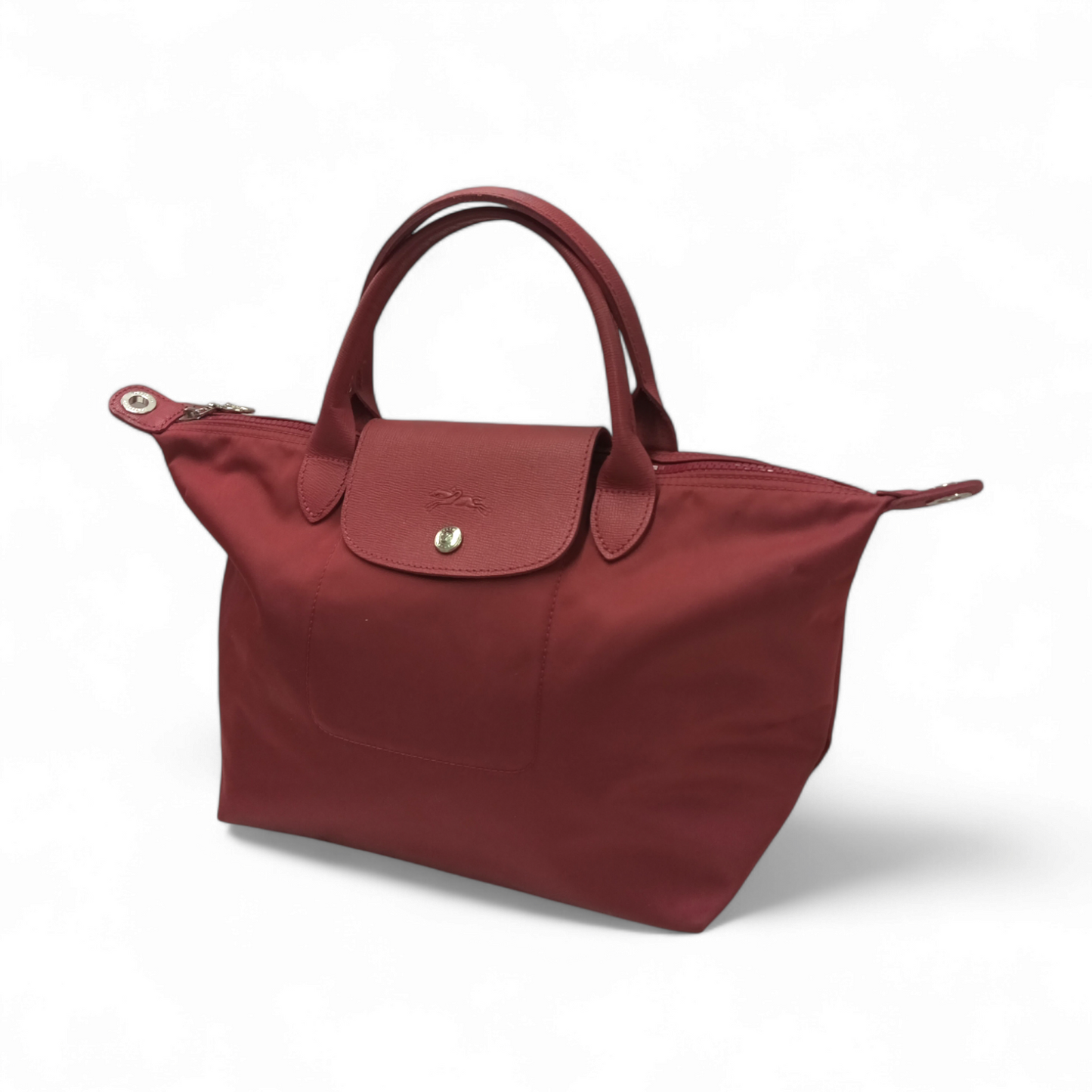 LONGCHAMP 2WAY Bag 1512578232 *Stain* Shocking Pink Rank B