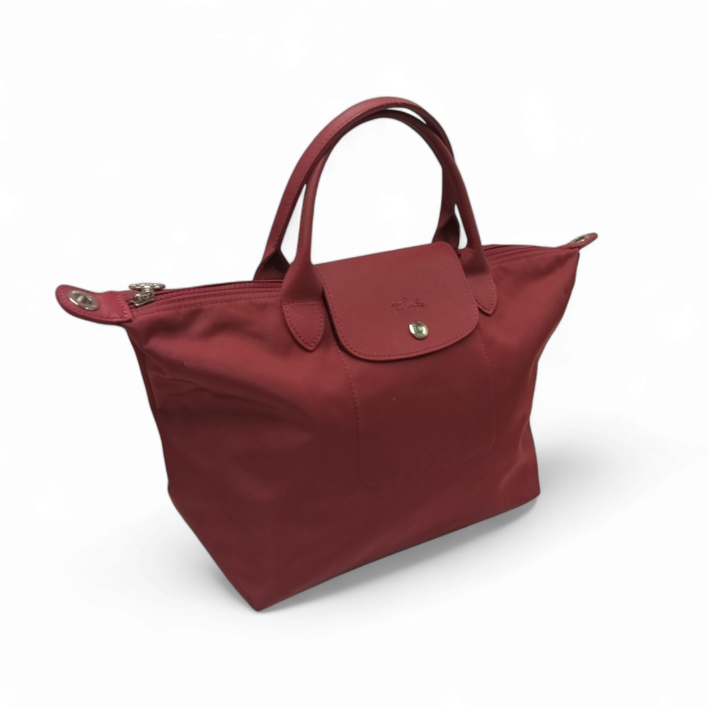 LONGCHAMP 2WAY Bag 1512578232 *Stain* Shocking Pink Rank B