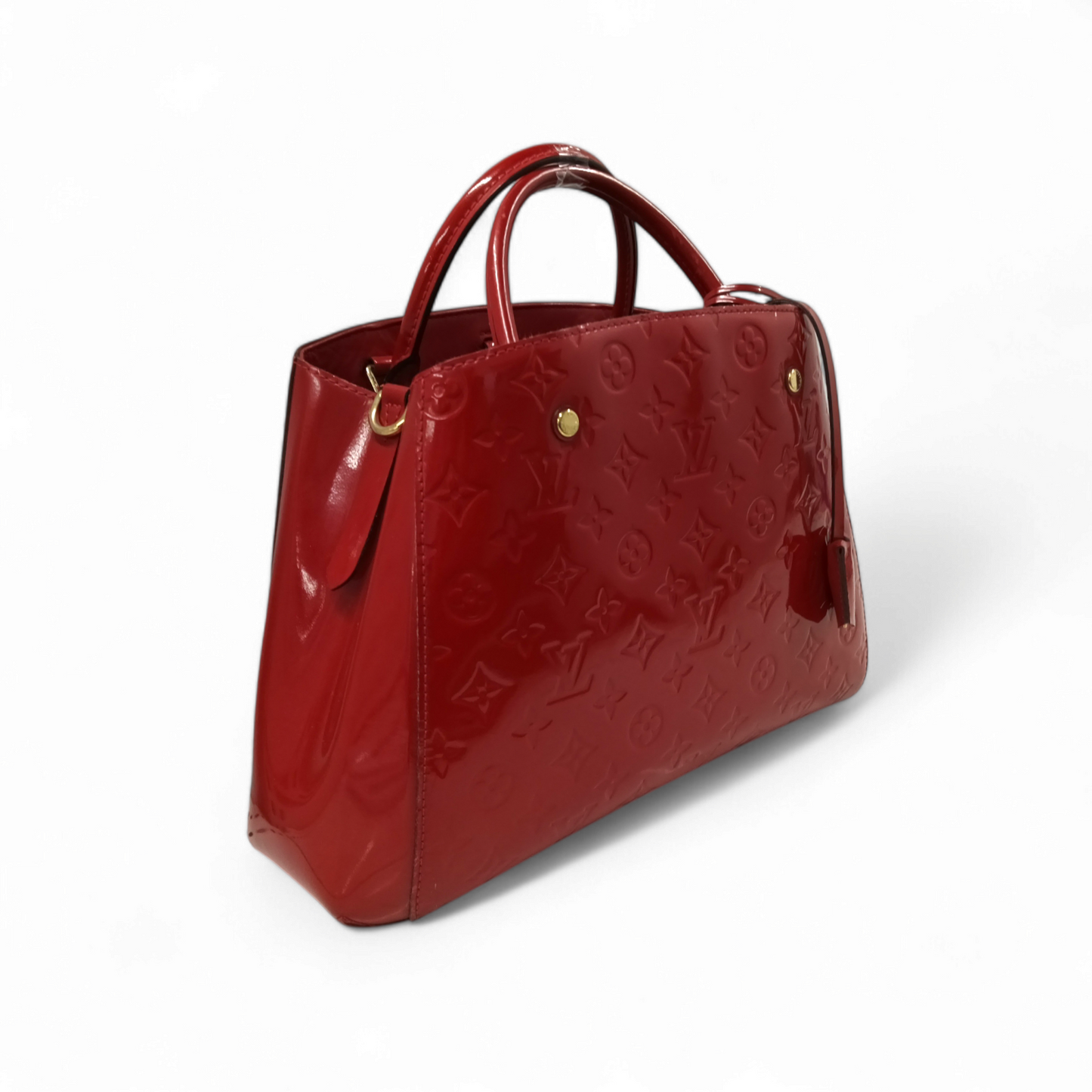 LOUIS VUITTON 2WAY Bag Red M50187 CA5104 *Handy damage* Rank B