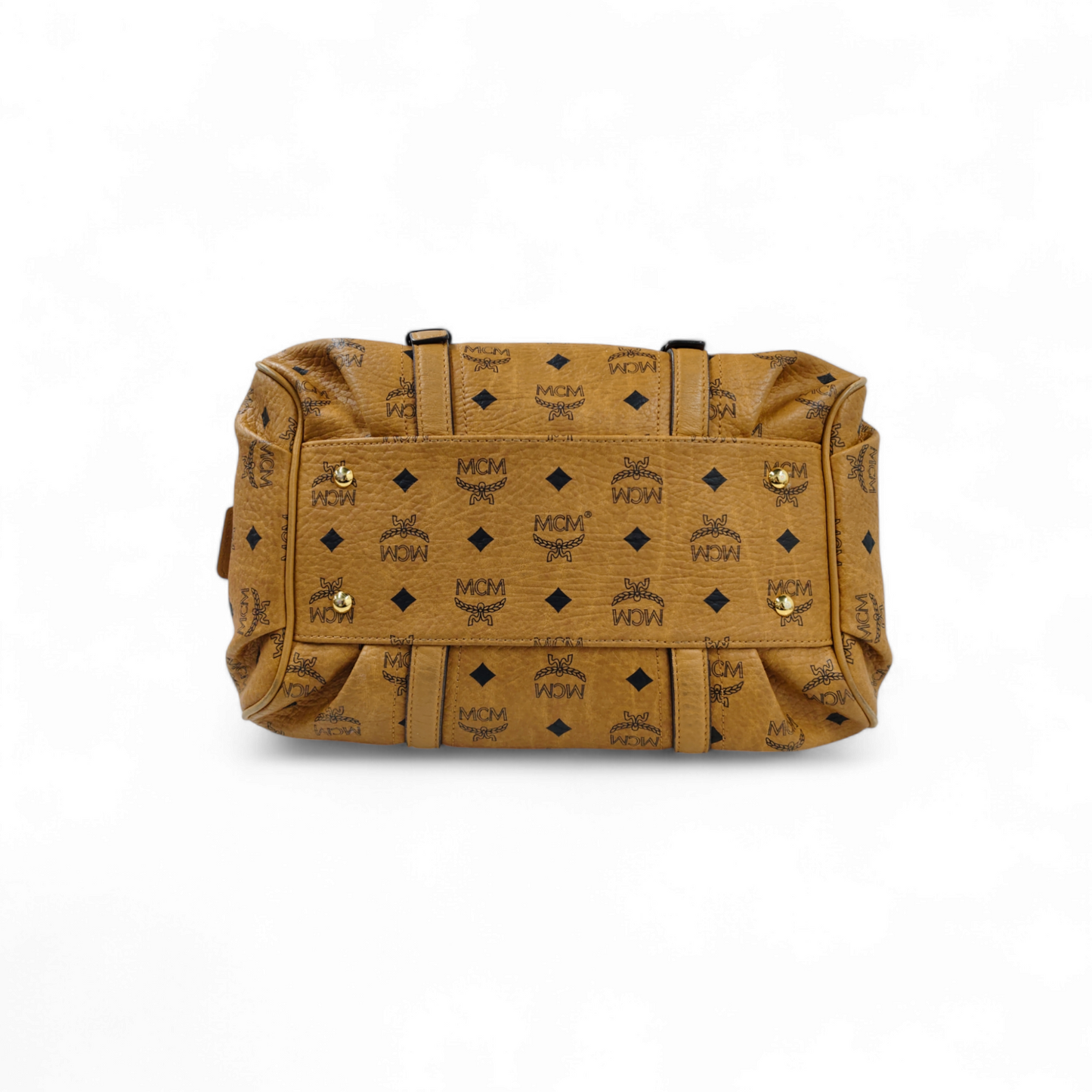 MCM Handbag Brown *Stain* 1011C99030122 Rank C