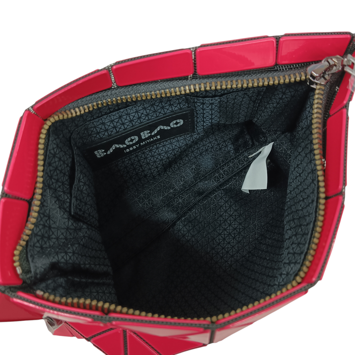 BAO BAO ISSEY MIYAKE Mini Shoulder Bag BB88-AG561 Rank (AB) Red