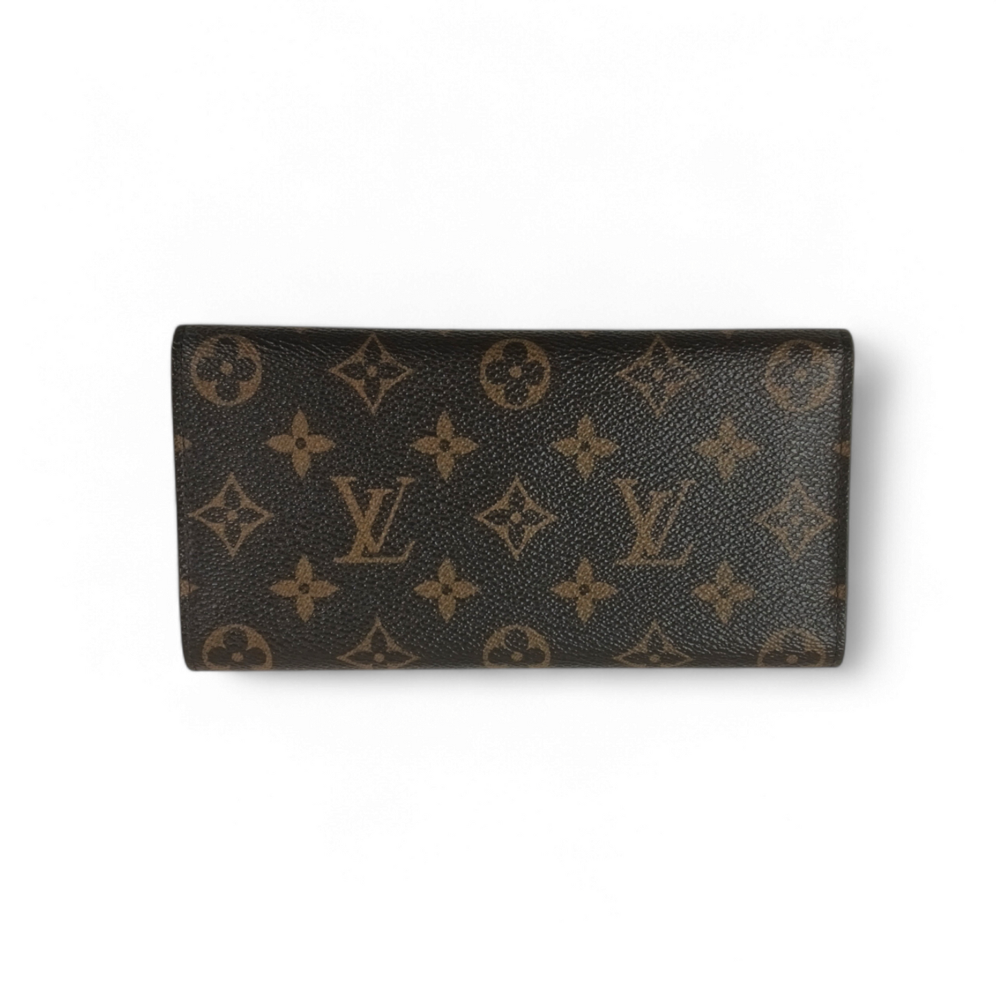 LOUIS VUITTON Wallet M60708 Brown/Red JOSEPHINE *Scratch* Rank B