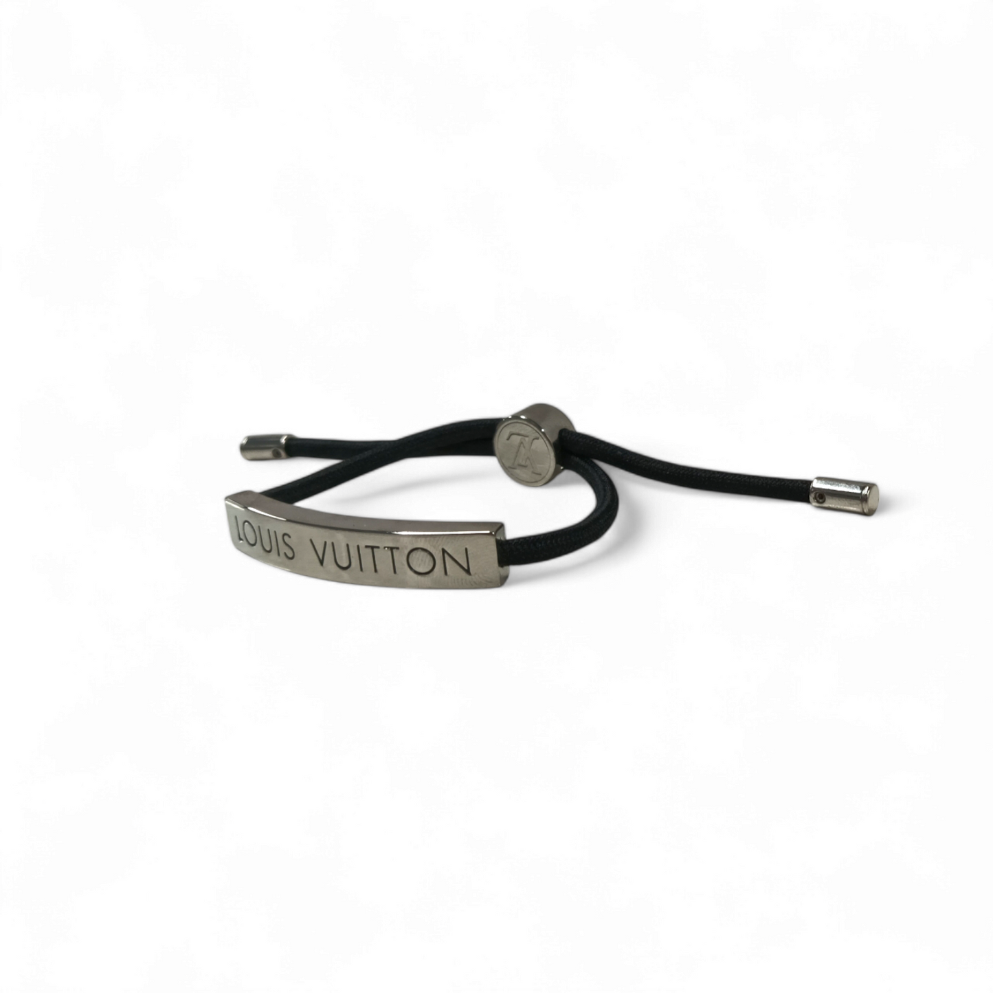 LOUIS VUITTON Bracelet Black M67417 LV Space Rank B