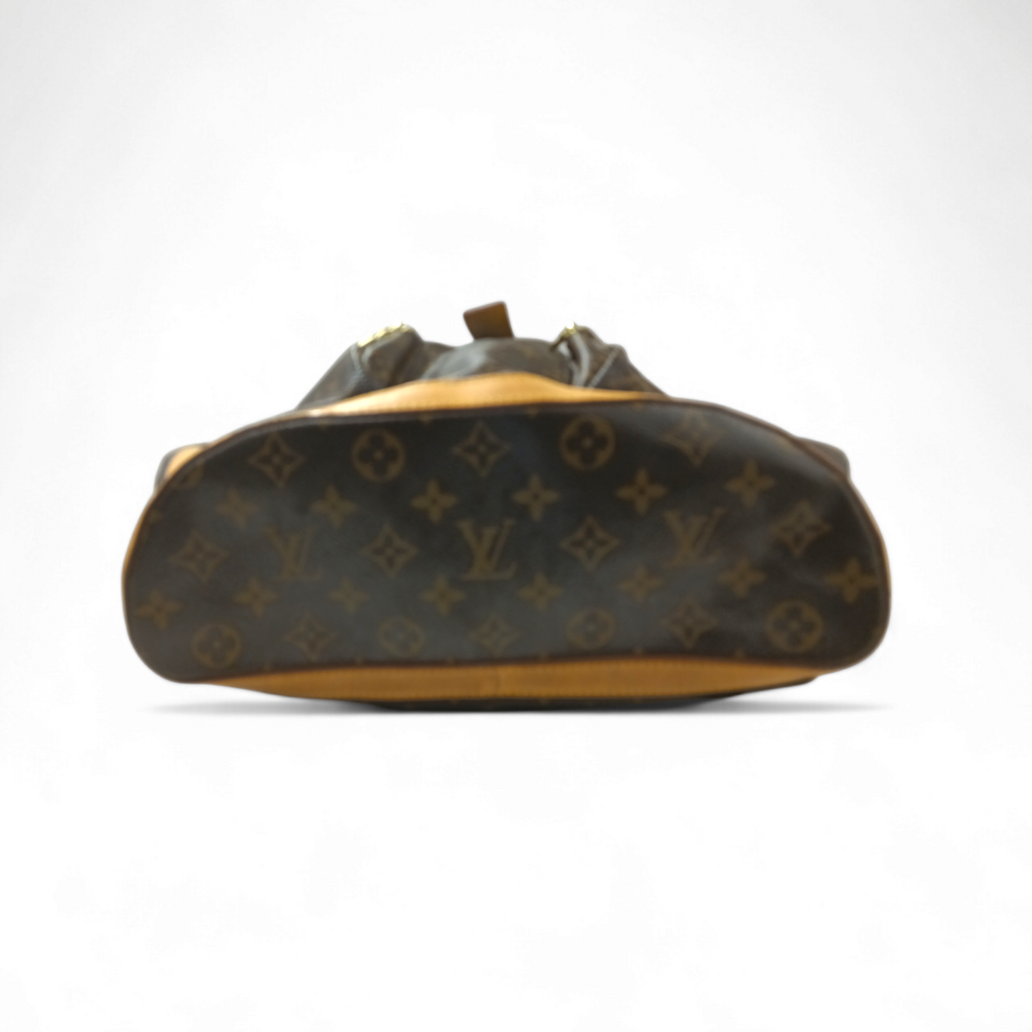 LOUIS VUITTON Backpack M40107 Brown FL1180 Monogram Rank B